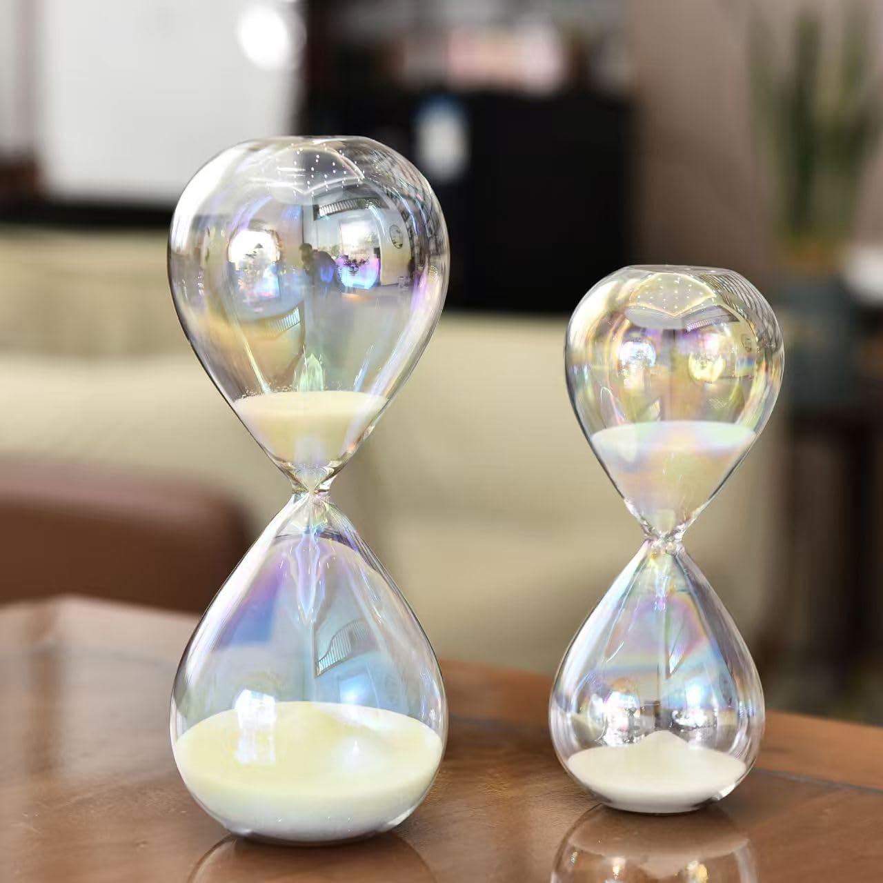 Reloj de Arena Falytemow 5 Minutos Vidrio Transparente 20 cm