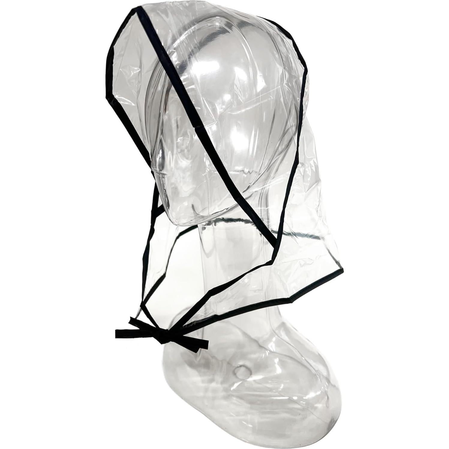 Bonete de Lluvia Donna para Mujeres con Visera Transparente