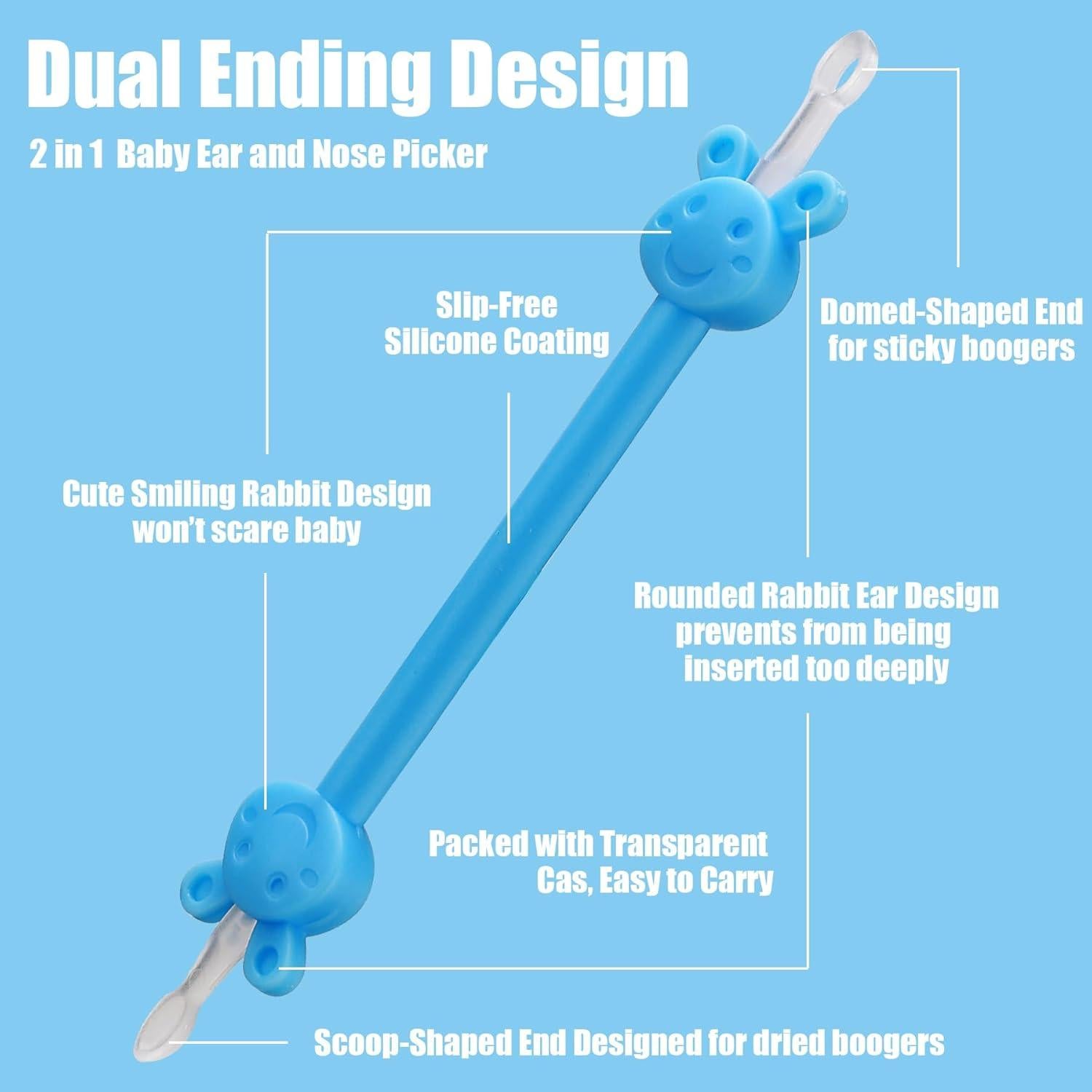 Limpiadores Nasales y de Oídos Flutaire - 2 Piezas Reutilizables