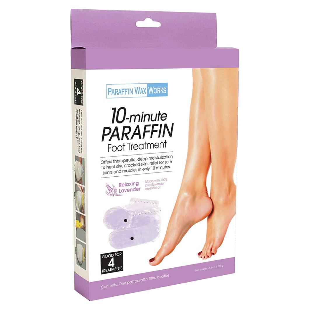 Botines de Tratamiento para Pies con Parafina TNG Lavanda 10 Min