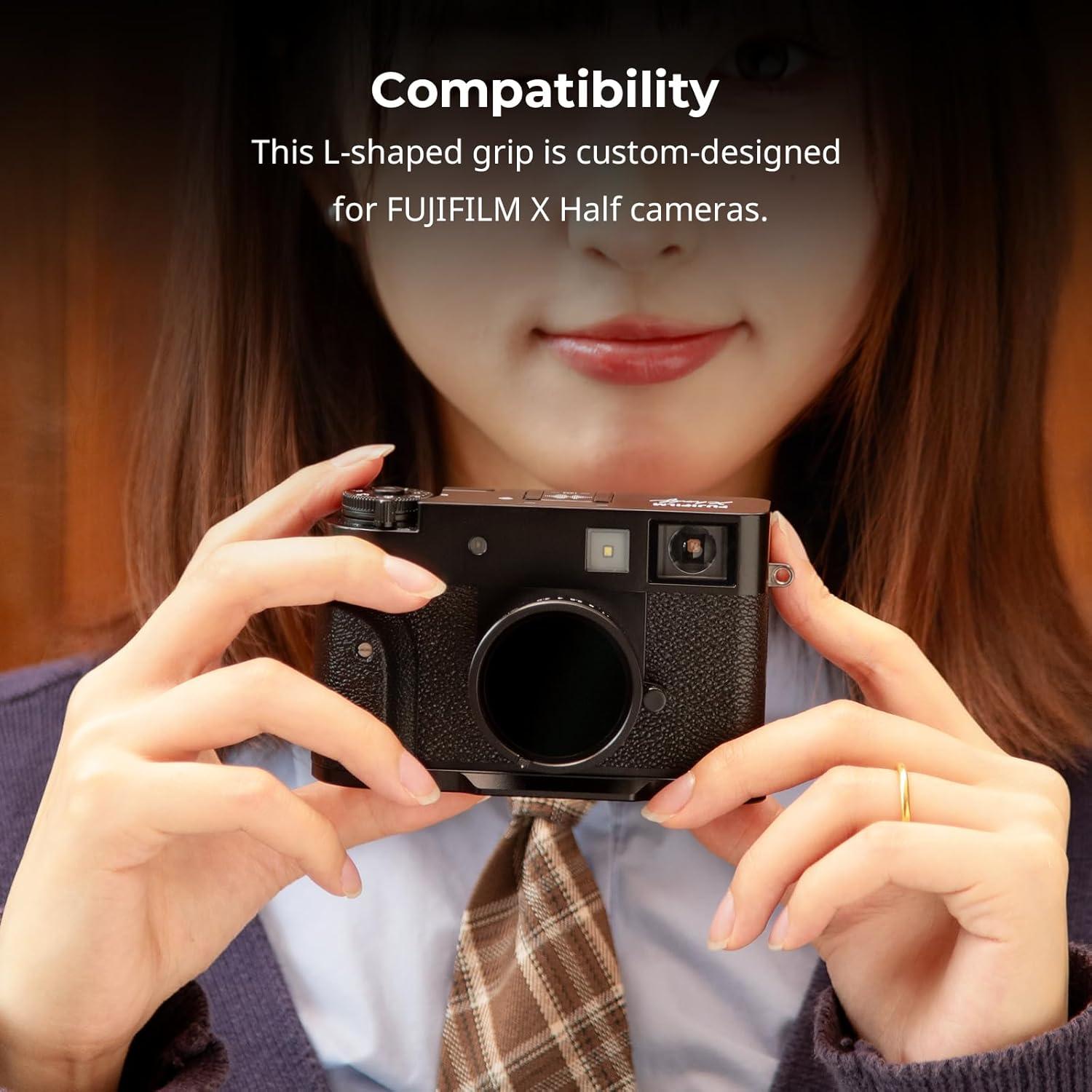 Mango en L SmallRig 5332 para cámara FUJIFILM X Half - Negro