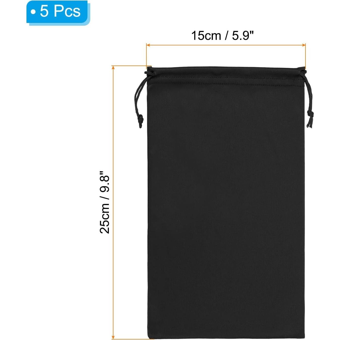 Bolsa Protectora para Gafas de Esquí PATIKIL 15x25 cm 5 Pzas