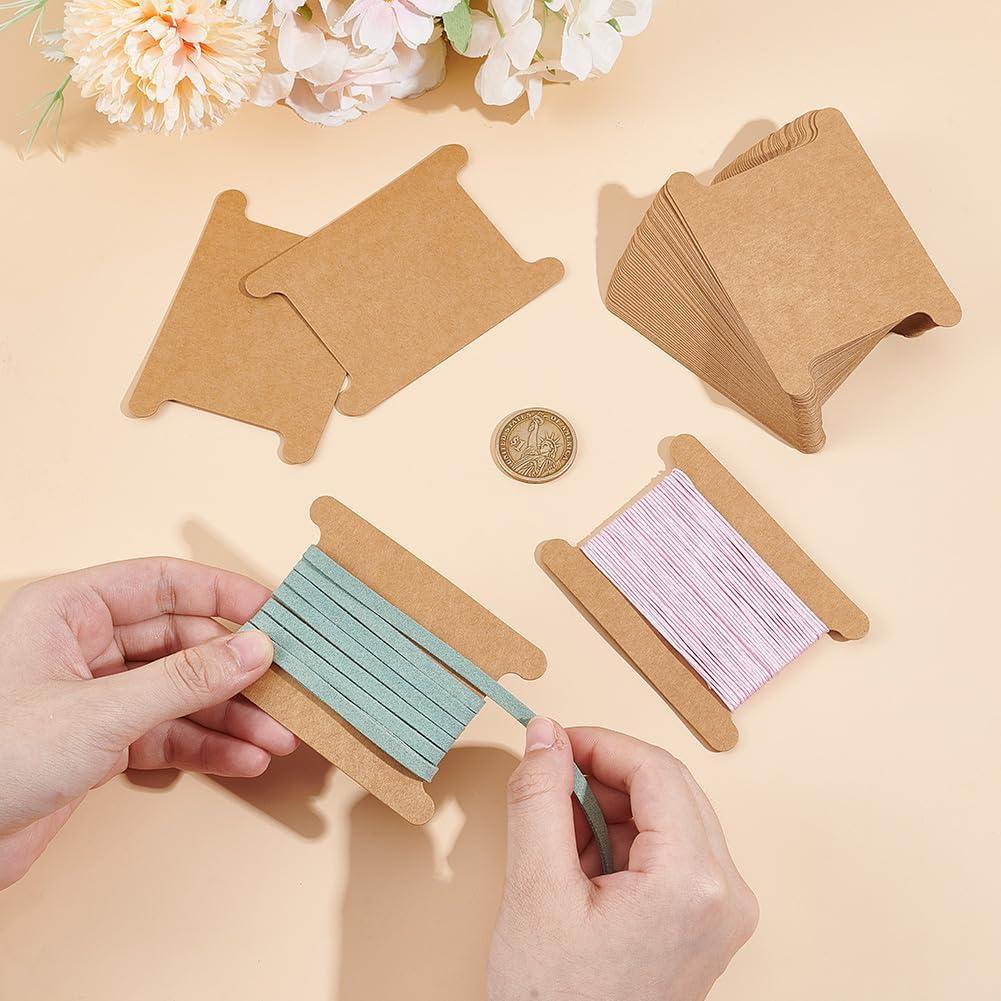 Organizador de Bobinas de Cinta PH PandaHall 50 Unidades 8.9x6.4cm