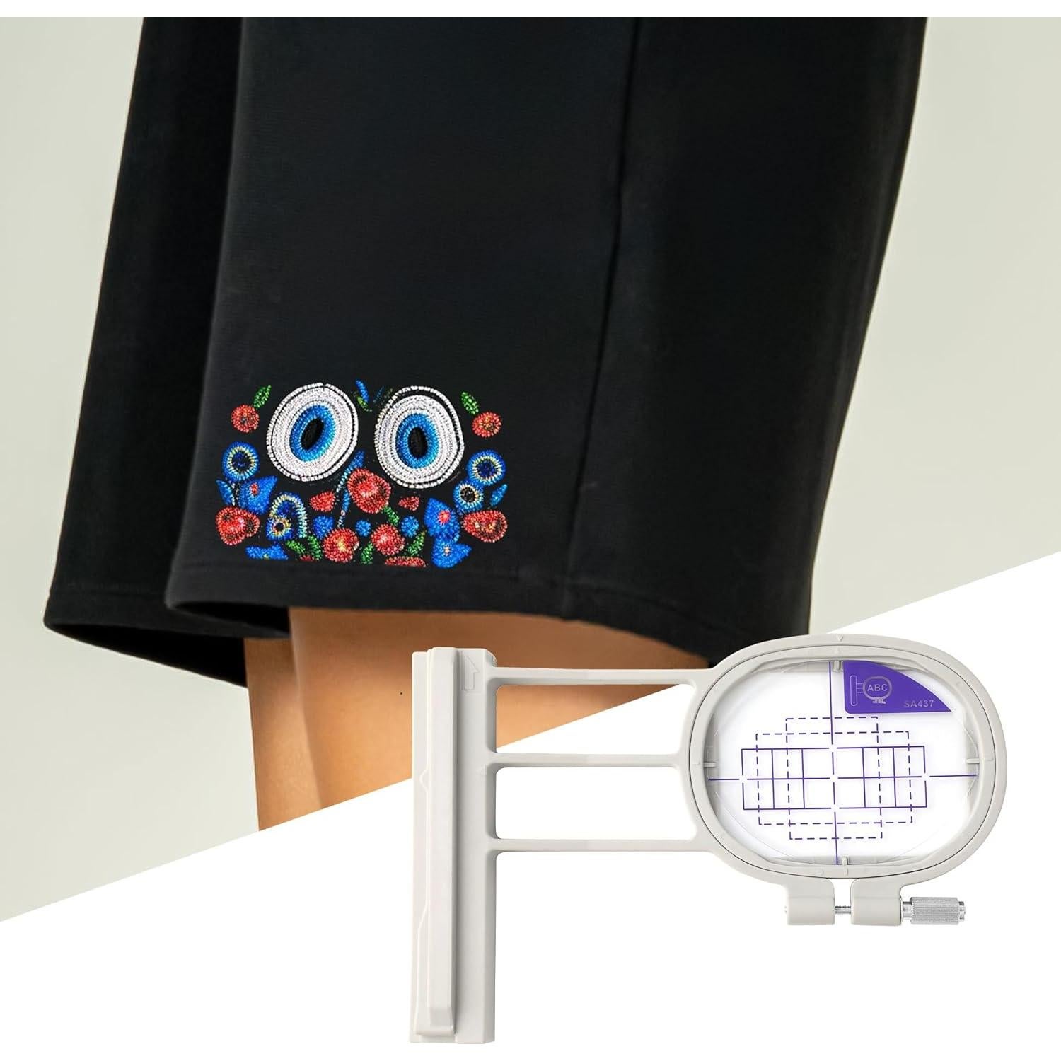 Aro de Bordado MagnaHoop SA437 20x60mm para Brother y Babylock