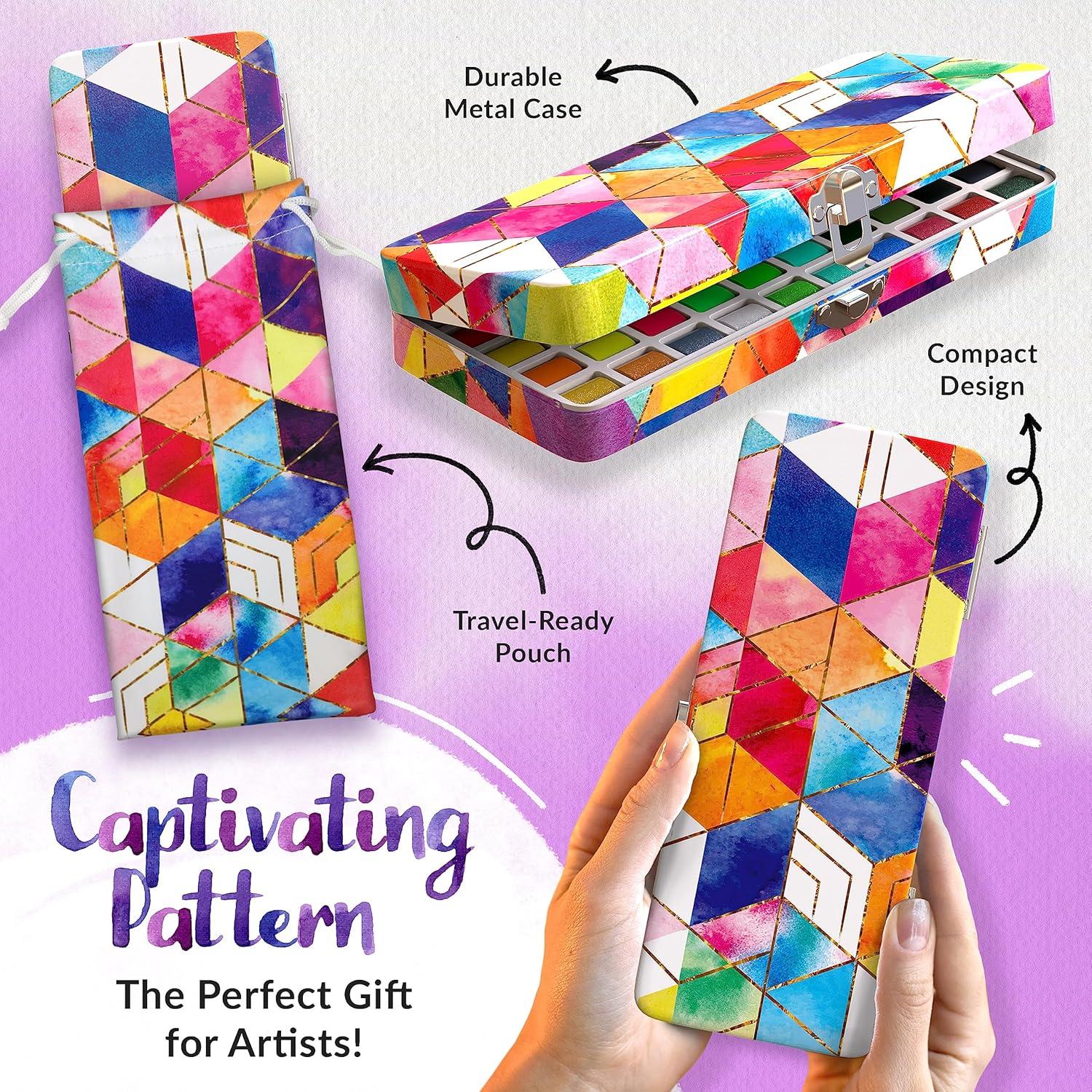 Set de 50 Acuarelas Funcils - Pinturas Acuarelables Viaje