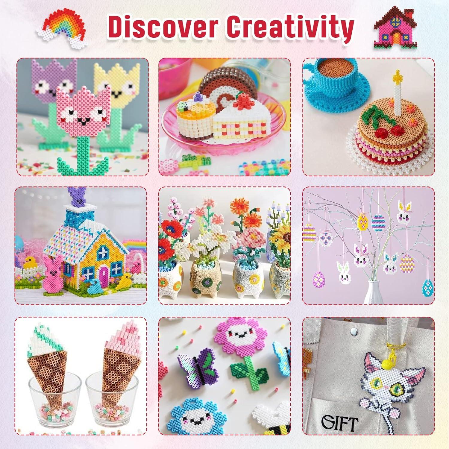 Kit de Perlas Fundibles QUEFE 5200pcs 24 Colores 5mm