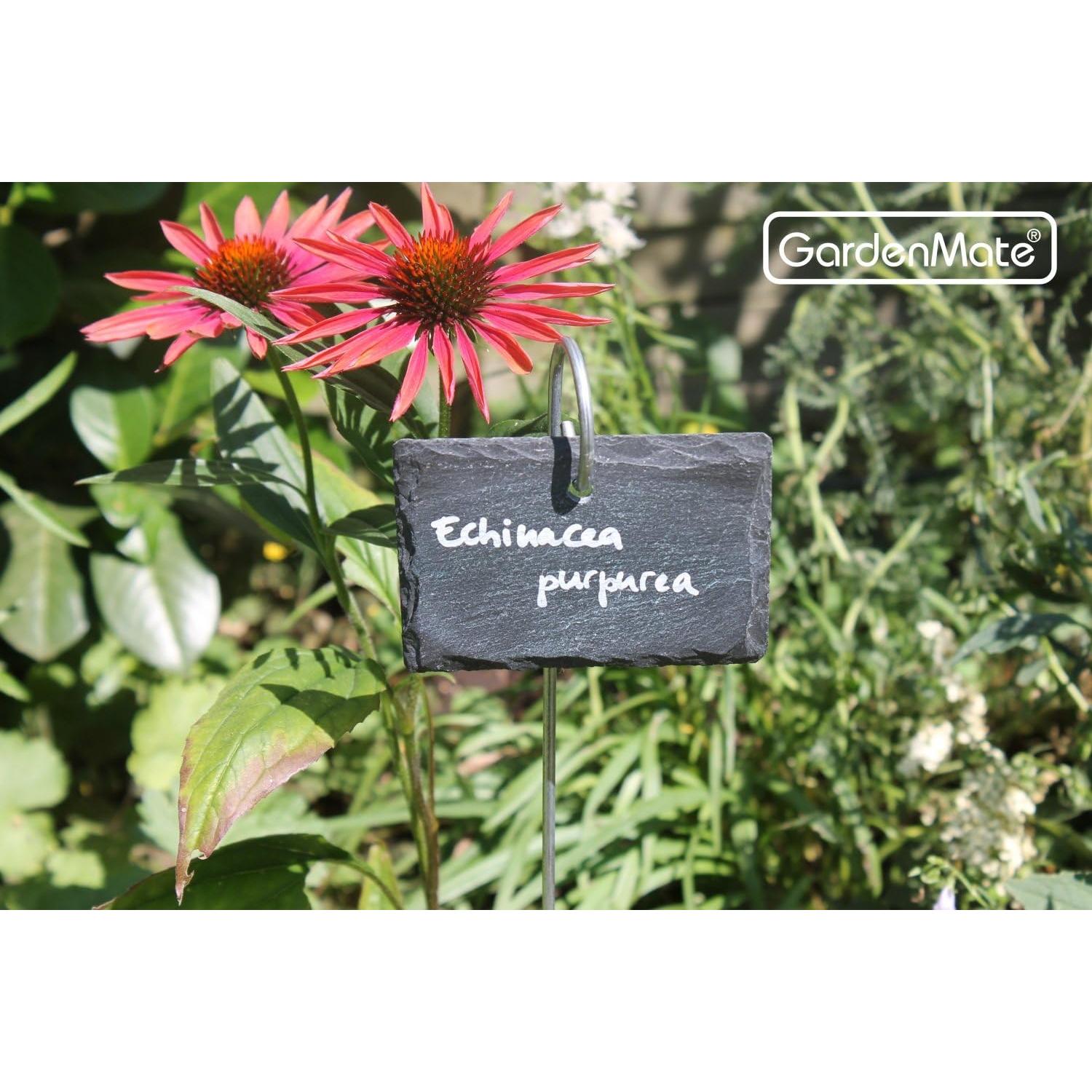 Etiquetas de Plantas de Pizarra GardenMate 5-Pack 10.16x6.99cm