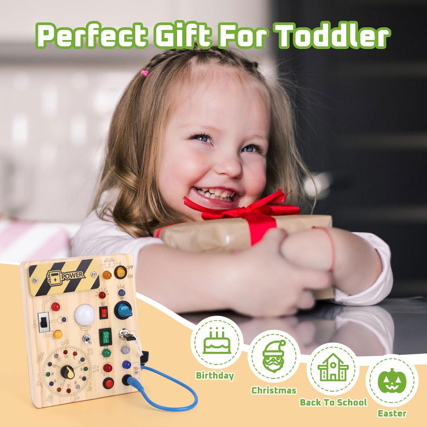 Tablero Ocupado Reloj Despertador Montessori 10x20 cm