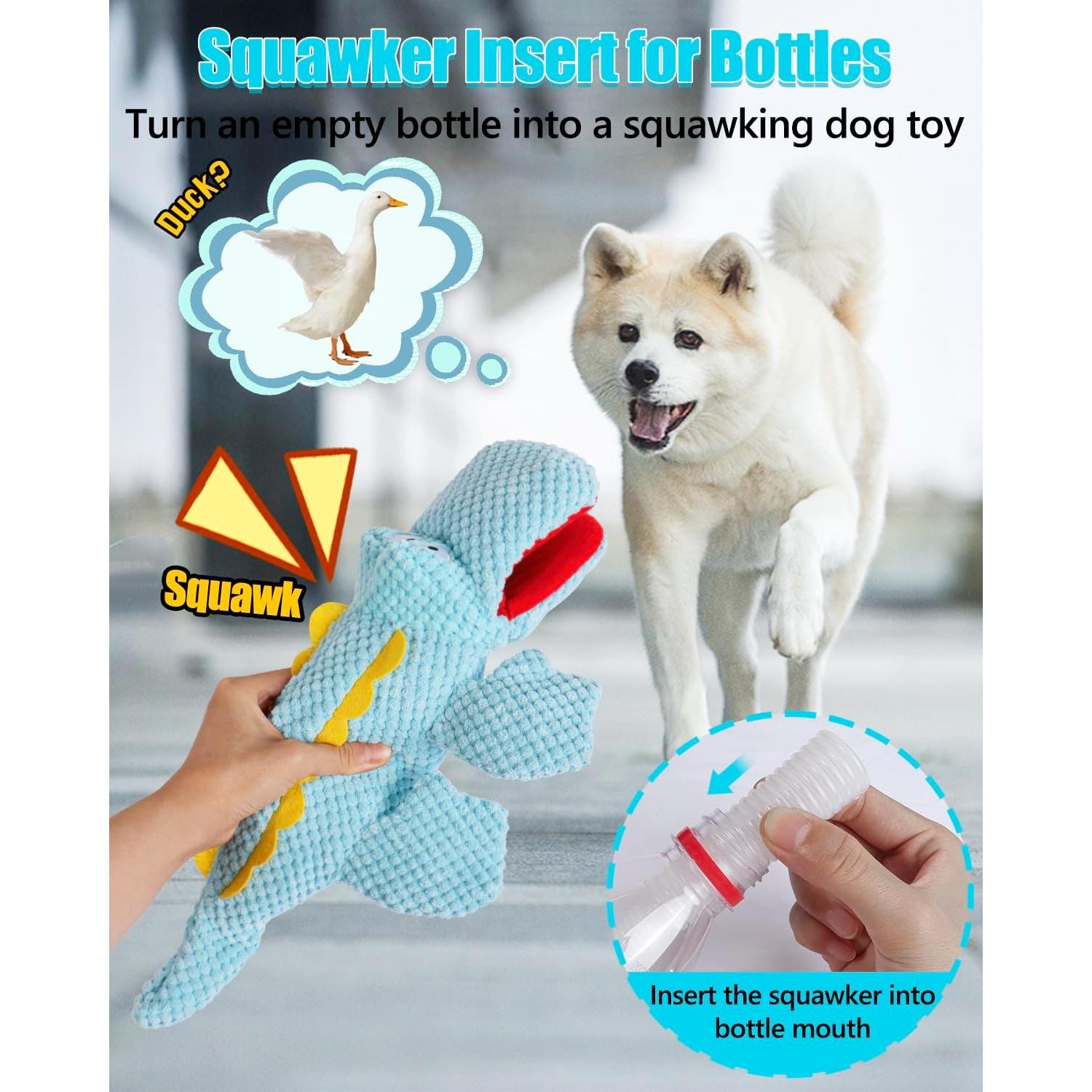 Juguete Interactivo para Perros SCHITEC Cocodrilo 2 Piezas