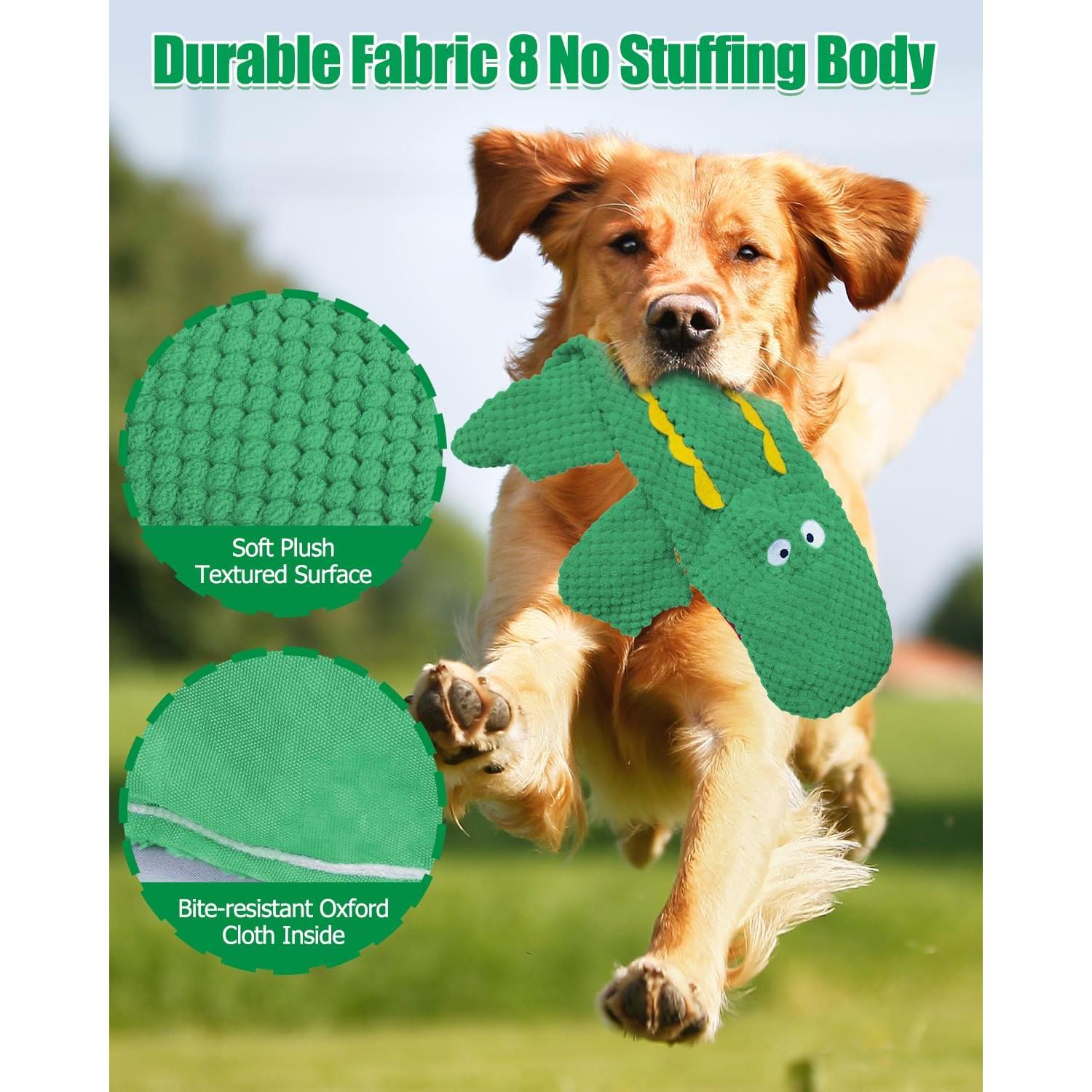 Juguete Interactivo para Perros SCHITEC Cocodrilo 2 Piezas