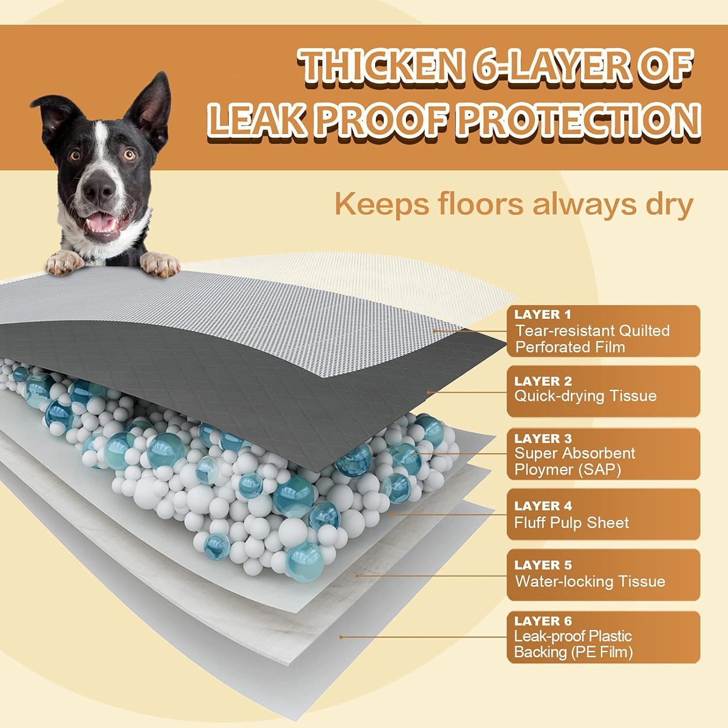 Alfombrillas para orinar perros XL HIDOGGYLD 18 unidades 86x71 cm