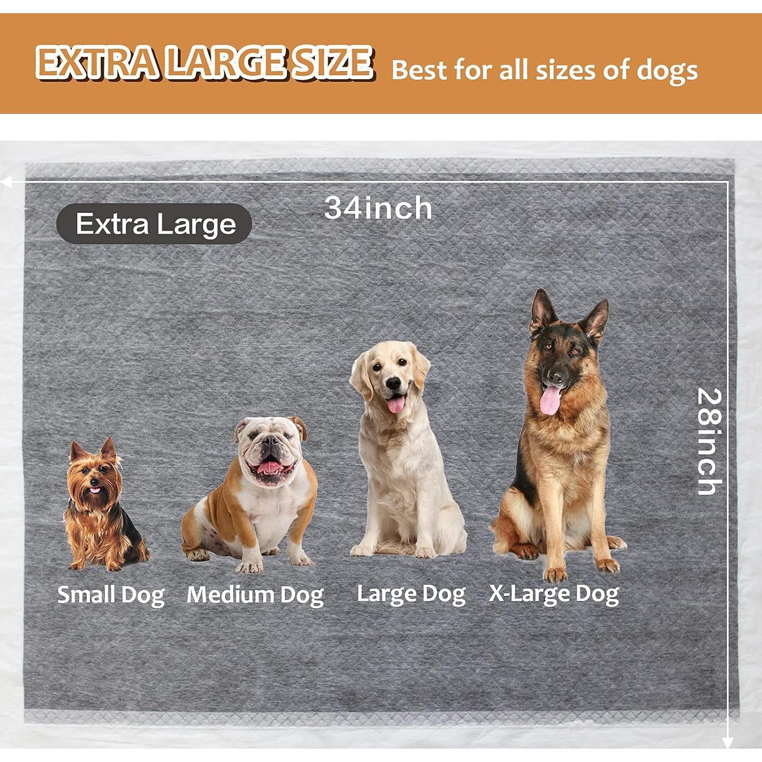 Alfombrillas para orinar perros XL HIDOGGYLD 18 unidades 86x71 cm