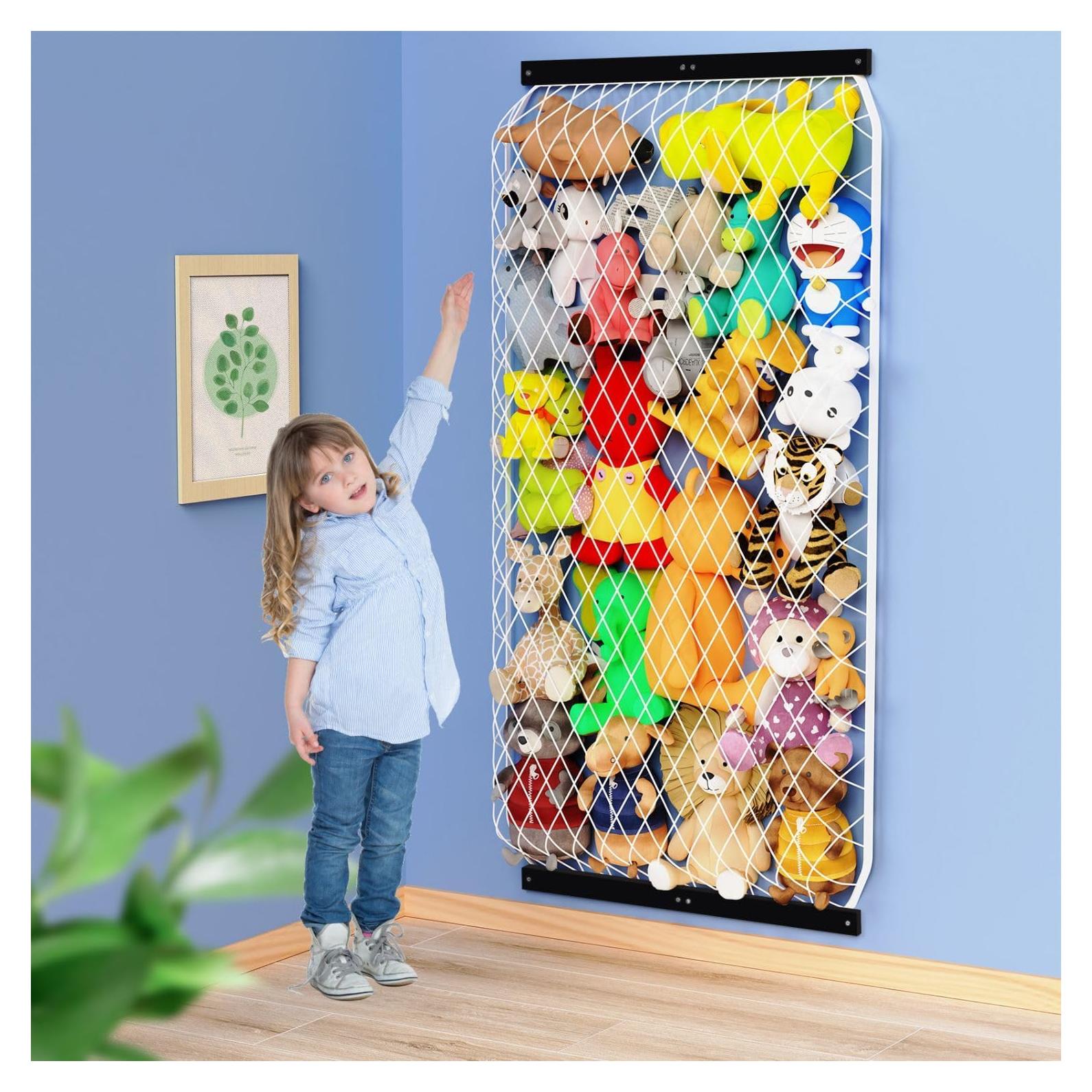 Hamaca Organizador de Animales de Peluche VOMELON - 124x66cm