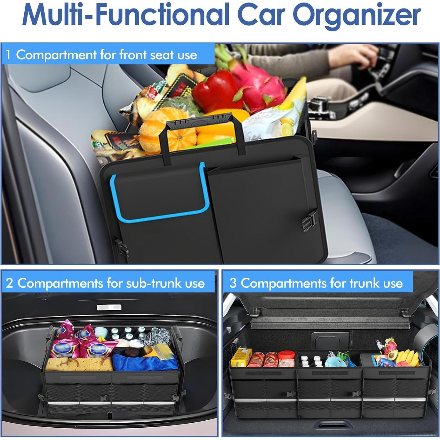 Organizador de Maletero MEI&CO 105L Plegable con Enfriador