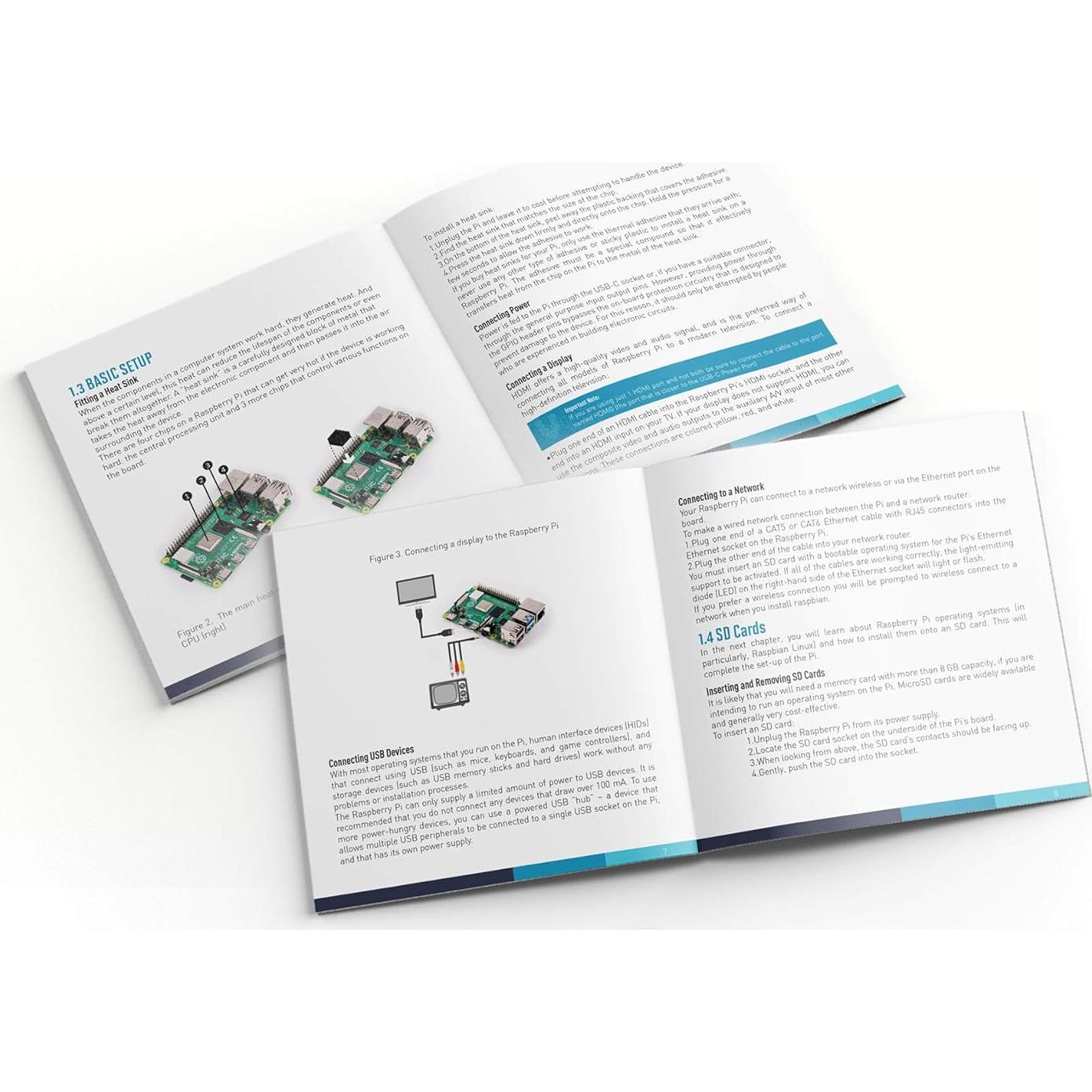 Kit Vilros Raspberry Pi 4 4GB con caja de aluminio y ventilador