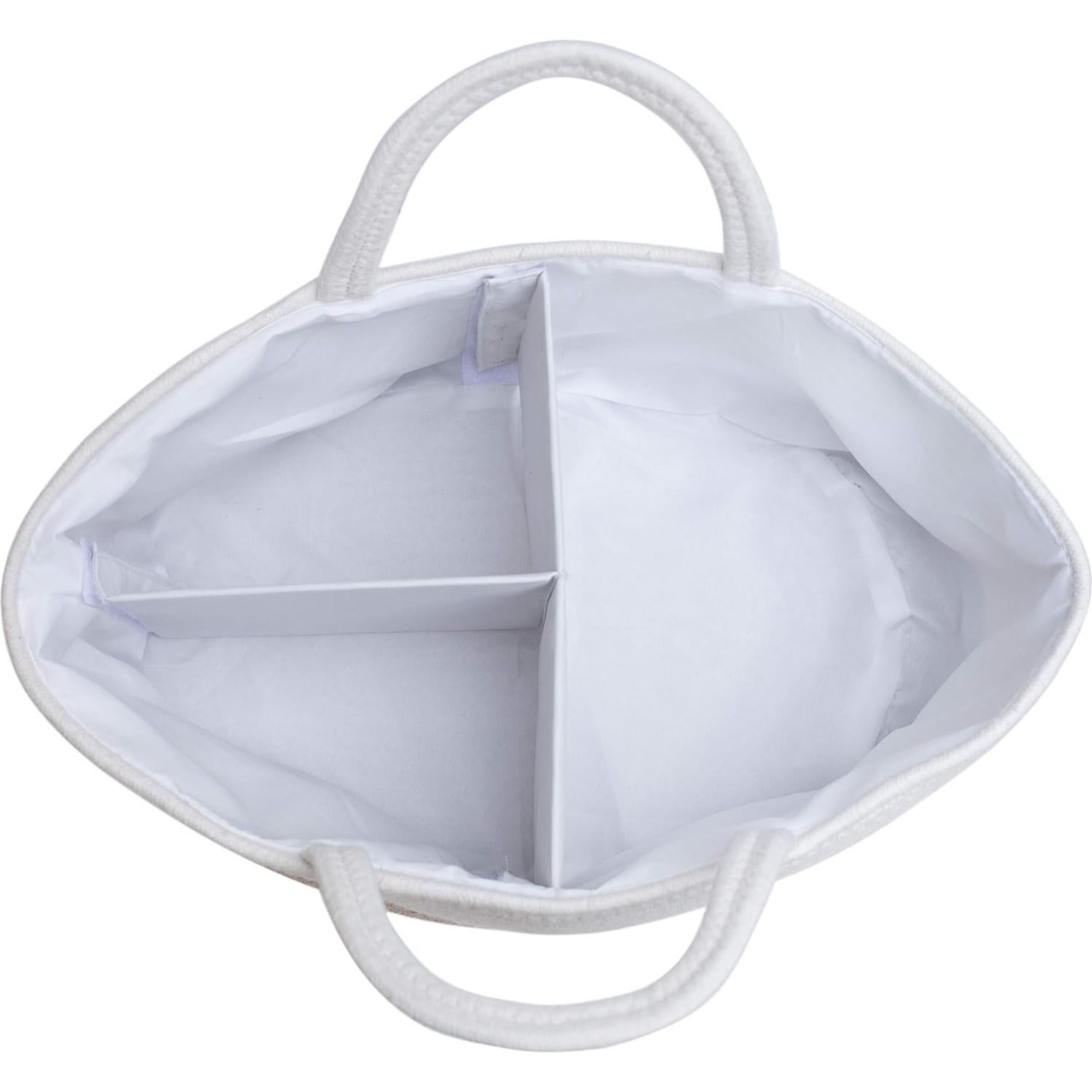 Cesta de Pañales Mila Millie Algodón Grande 39.37x25.4 cm