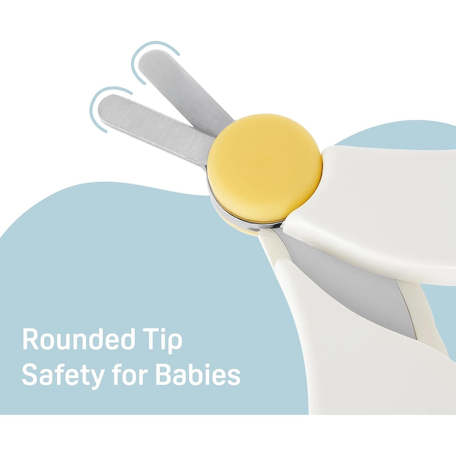 Tijeras para Uñas de Bebé Pigeon Punta Redonda 0 Meses