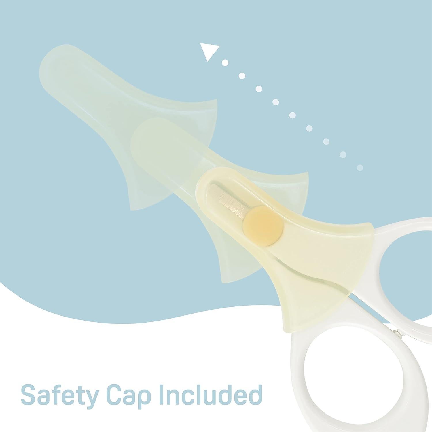 Tijeras para Uñas de Bebé Pigeon Punta Redonda 0 Meses