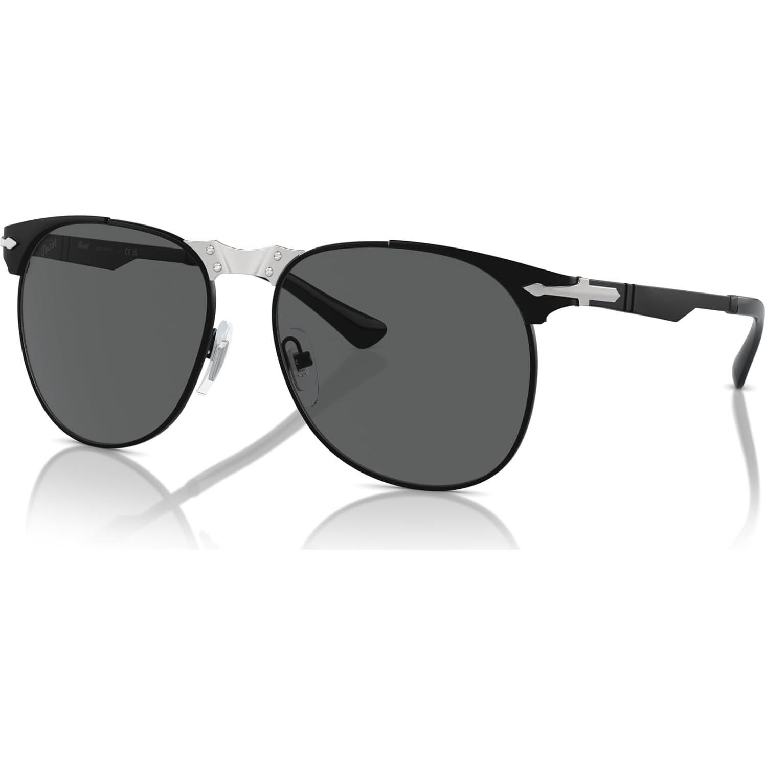 Gafas de sol Persol PO1016S Aviador Negro con Lentes 55mm