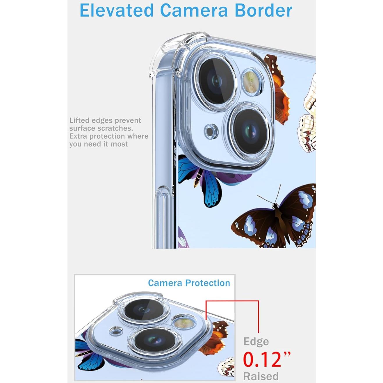 Funda TPU Google Pixel 8 con Patrón Flores y Mariposas