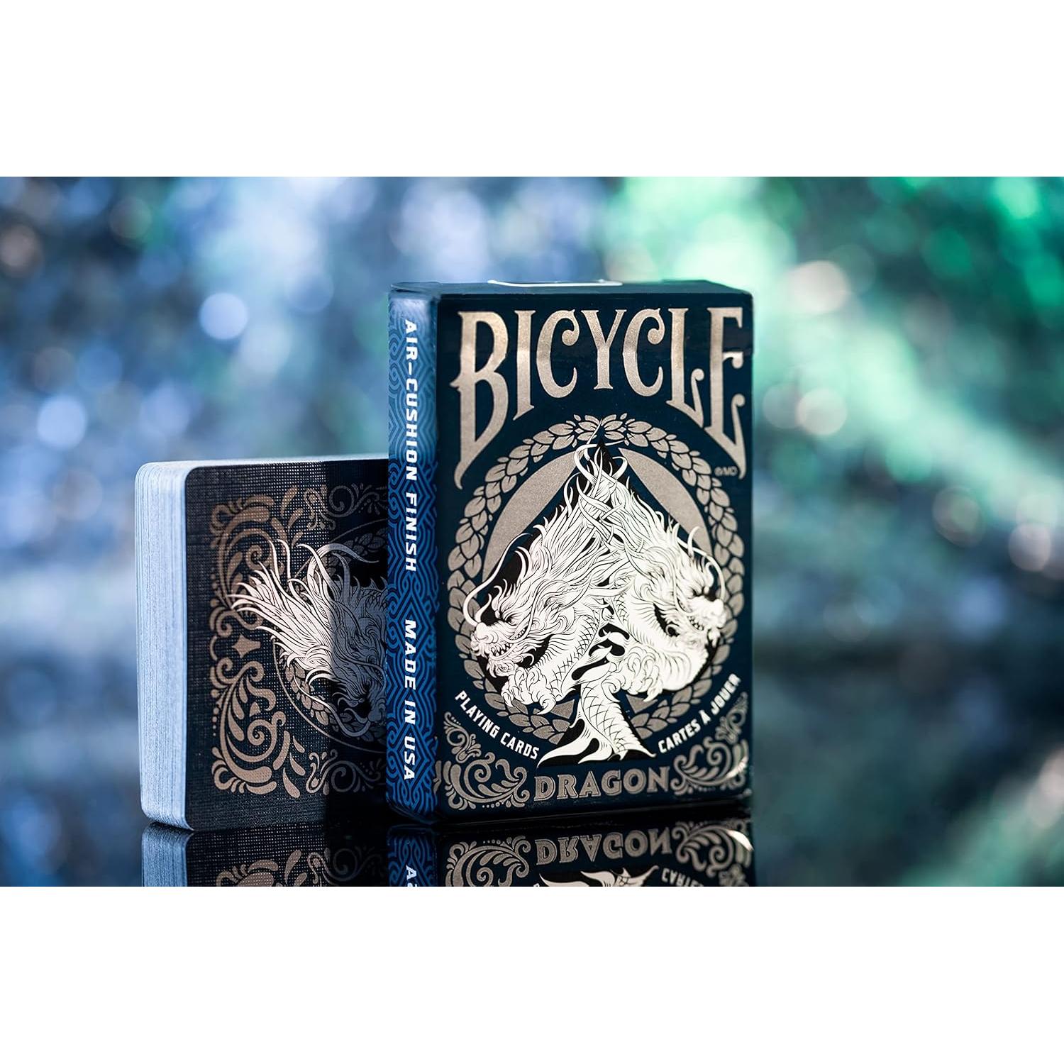 Baraja de Dragón Bicycle - Profesional, Acabado de Aire, 90.72g