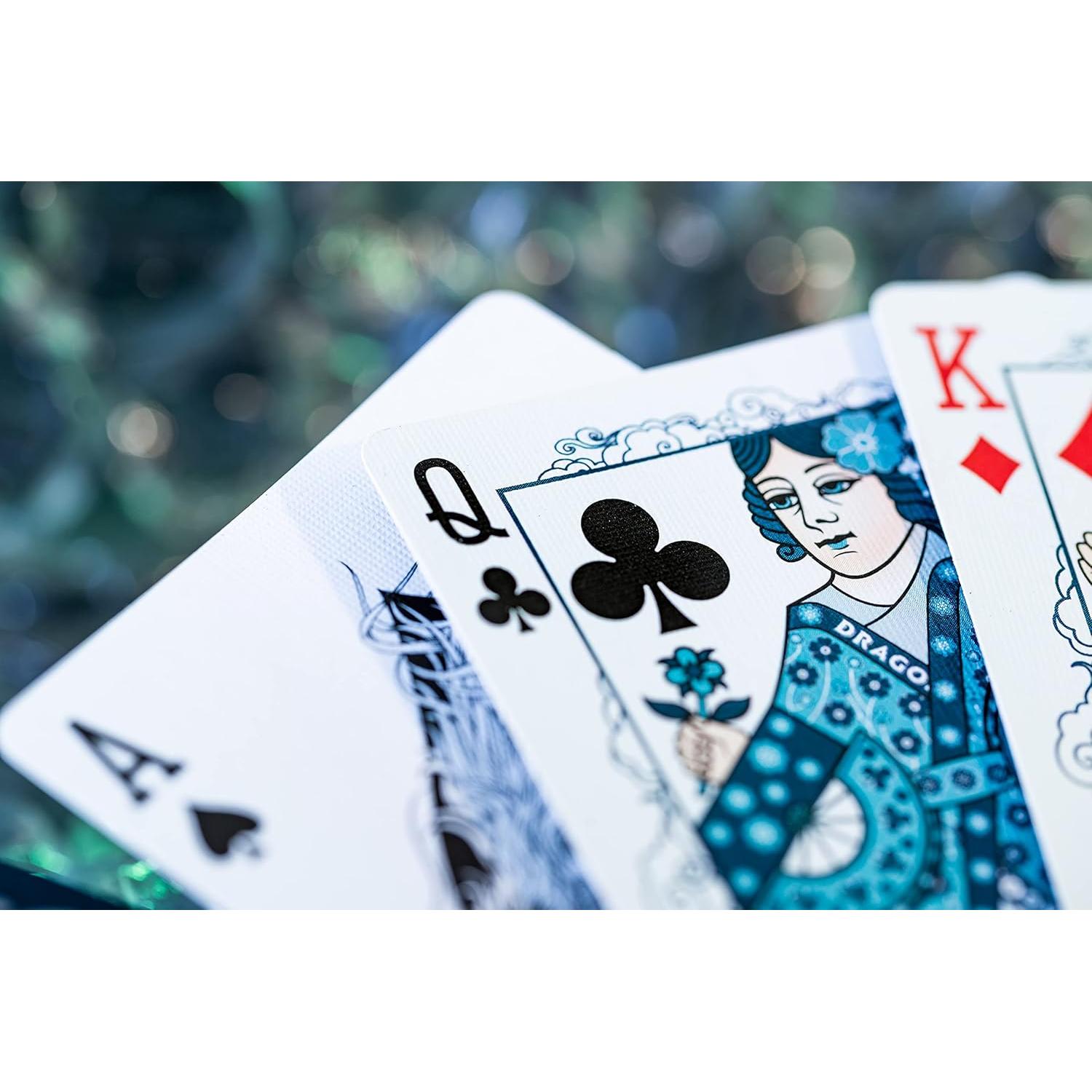 Baraja de Dragón Bicycle - Profesional, Acabado de Aire, 90.72g