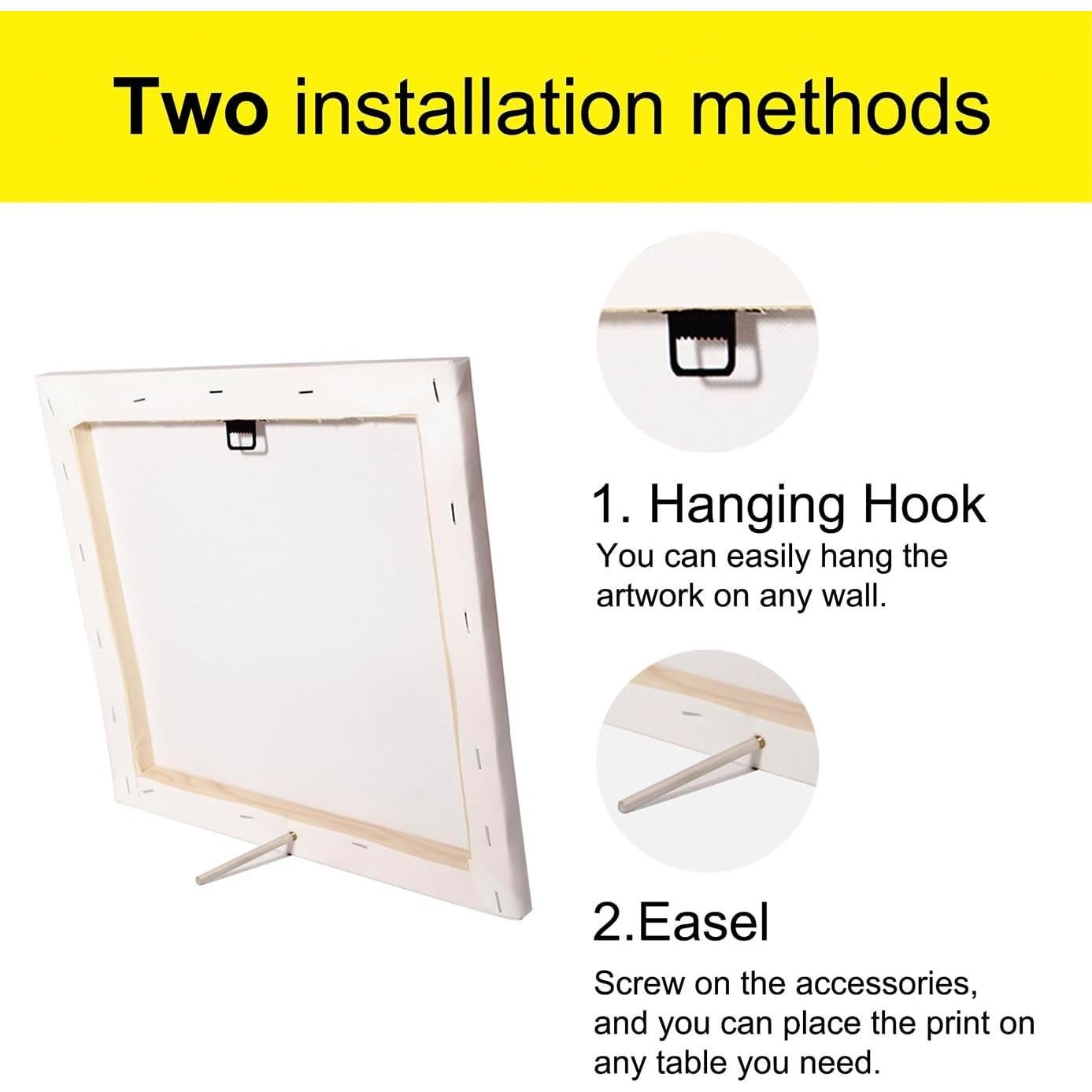 Cuadro Decorativo Winnie the Pooh 20x20 cm Lienzo Dolimifa