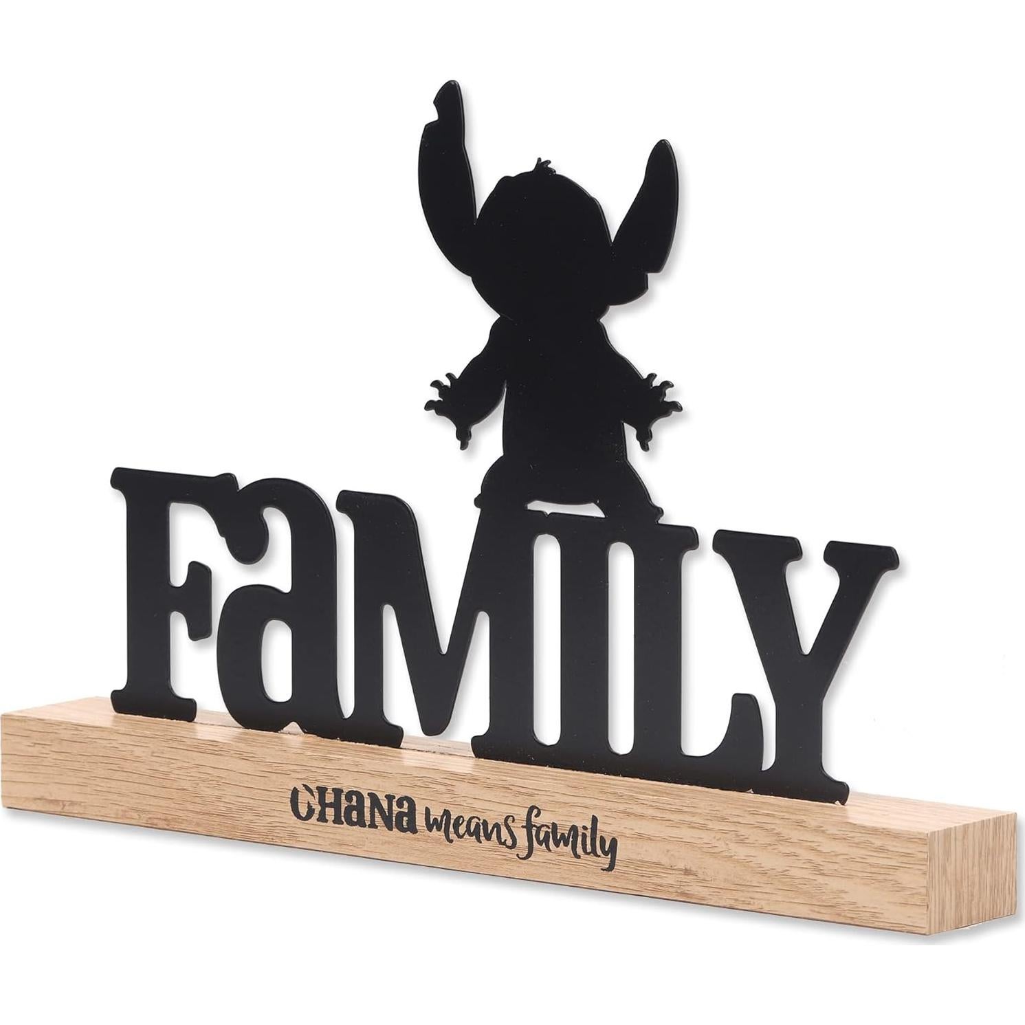 Decoración de Mesa Lilo y Stitch Ohana Significa Familia