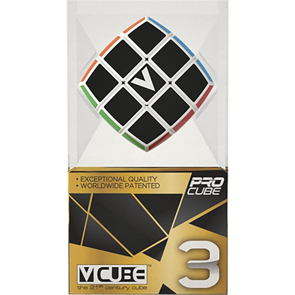 Cubo V-Cube 3x3 Blanco Almohadillado 6.4 cm Speedcube