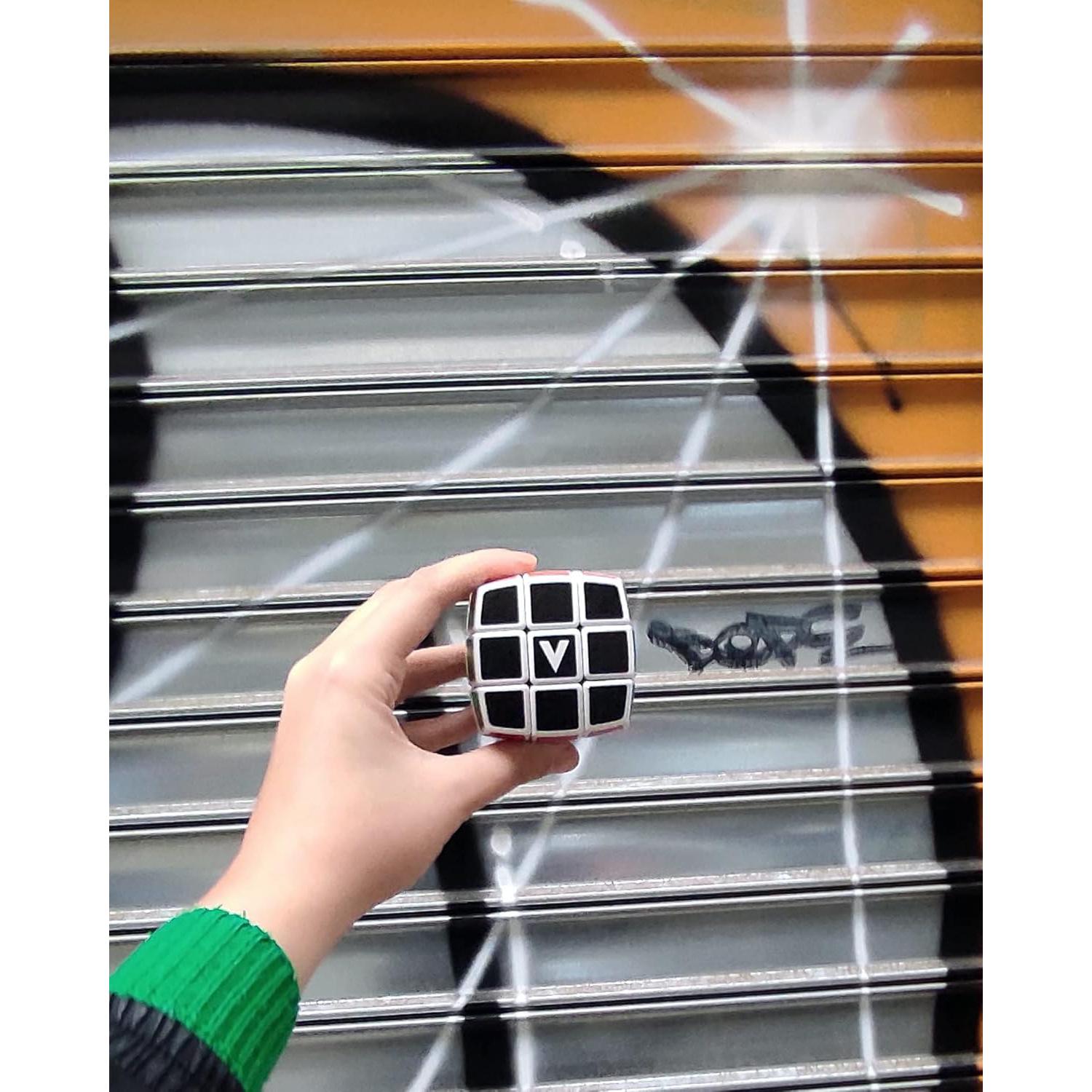 Cubo V-Cube 3x3 Blanco Almohadillado 6.4 cm Speedcube