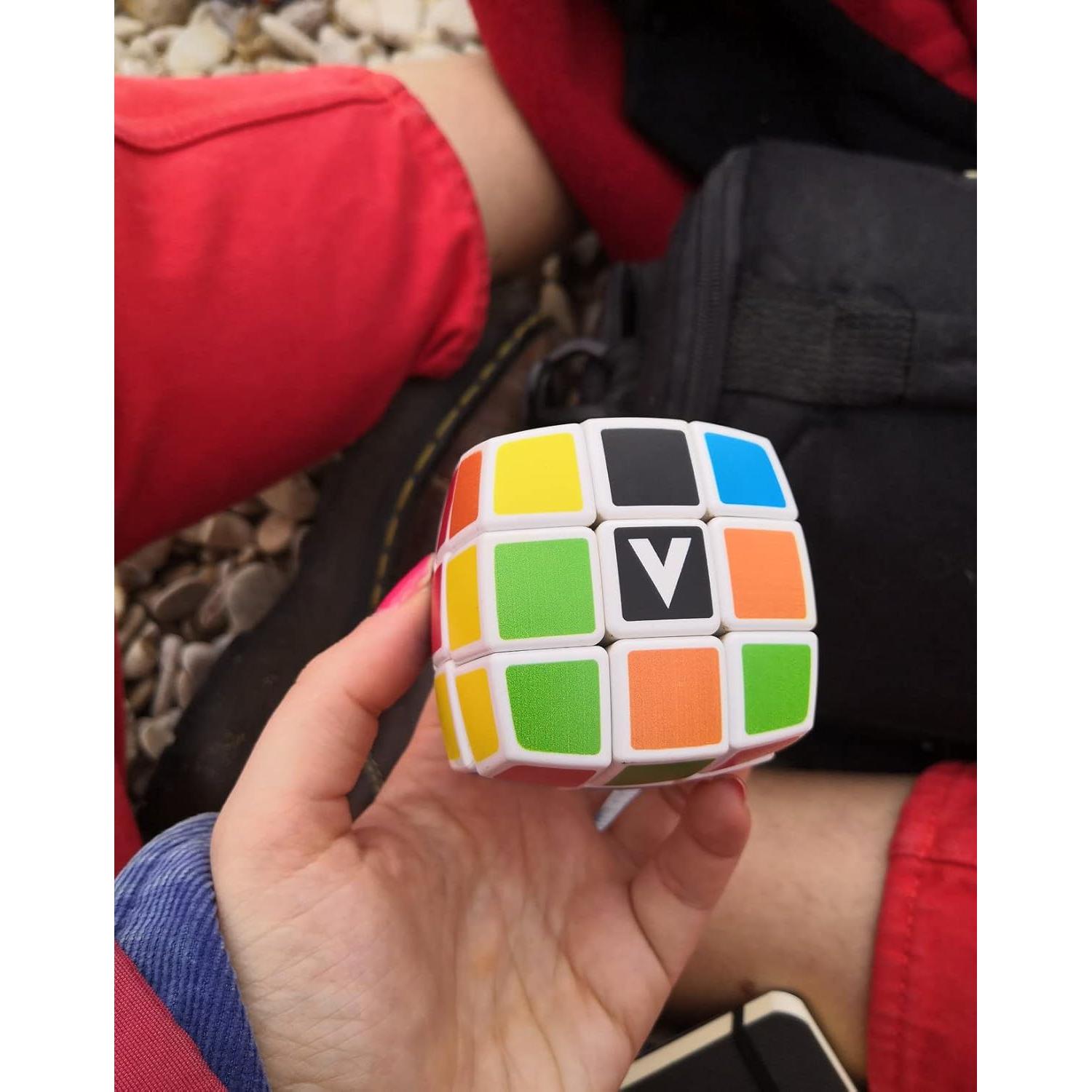 Cubo V-Cube 3x3 Blanco Almohadillado 6.4 cm Speedcube