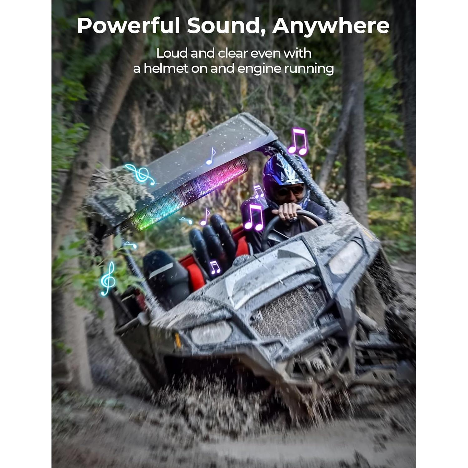 Barra de Sonido KEMIMOTO 71cm Bluetooth con RGB y Subwoofers