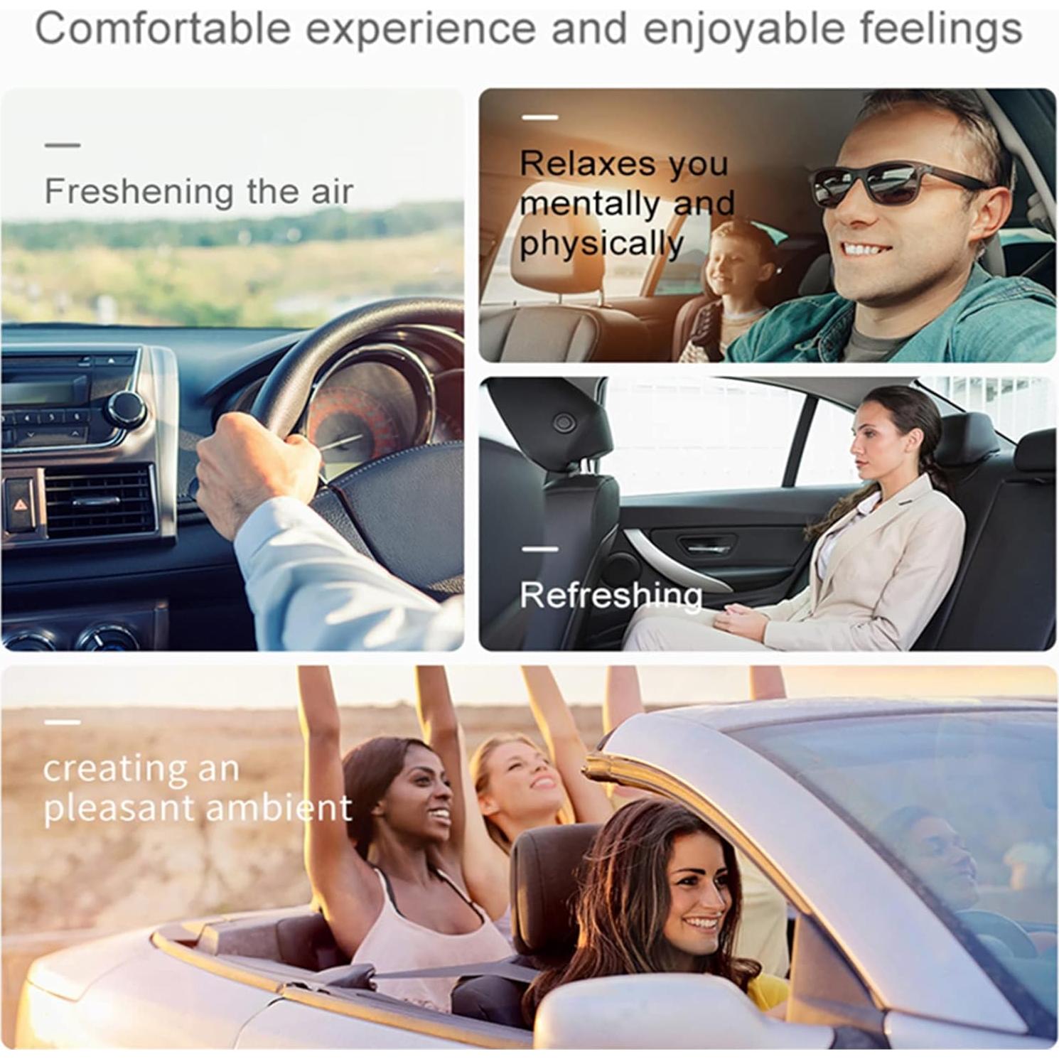 Clip de Ventilación de Aire para Auto CYG&CL - 2 Piezas con Fragancia