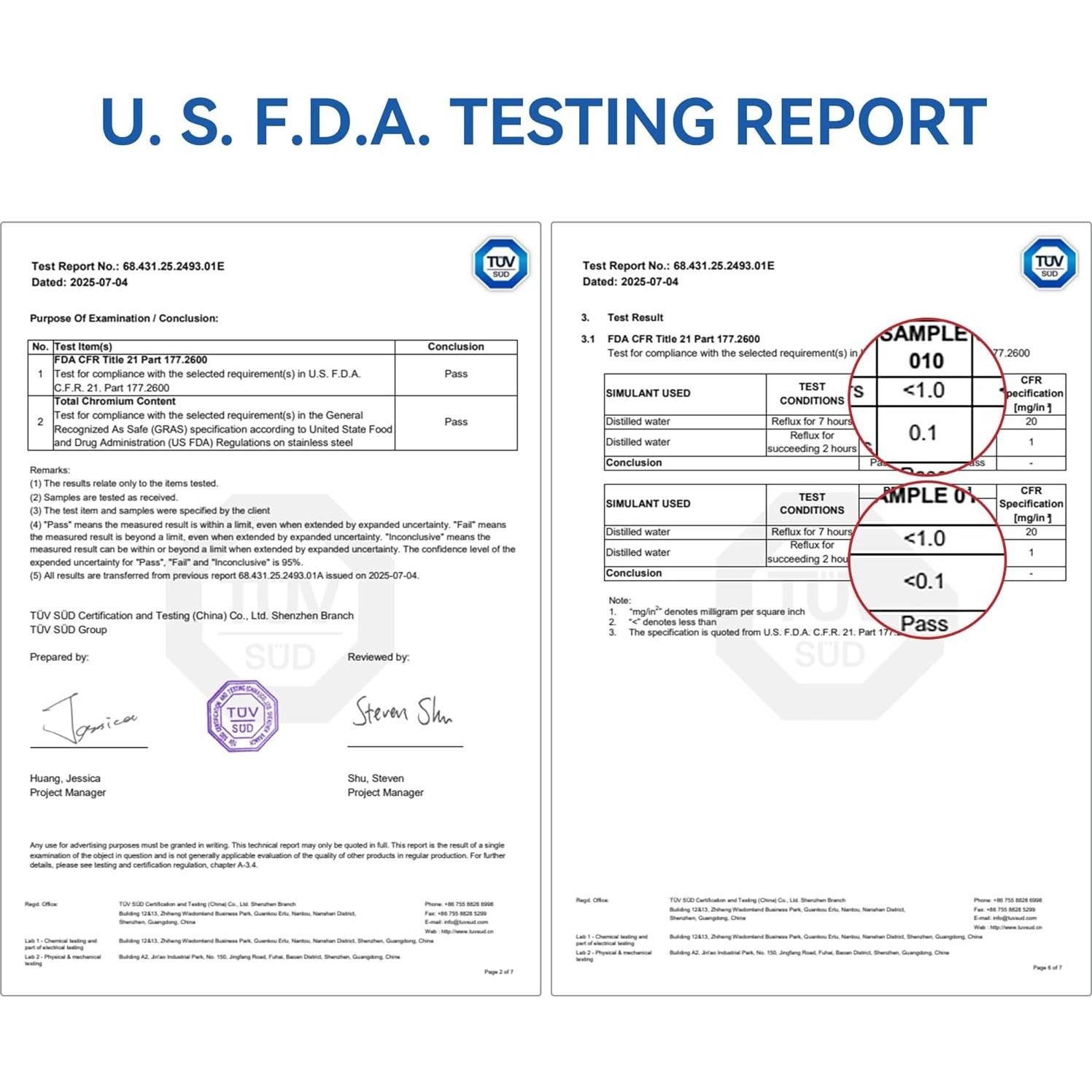 4 Pajitas de Metal Reutilizables Soledea para Vasos 40 oz