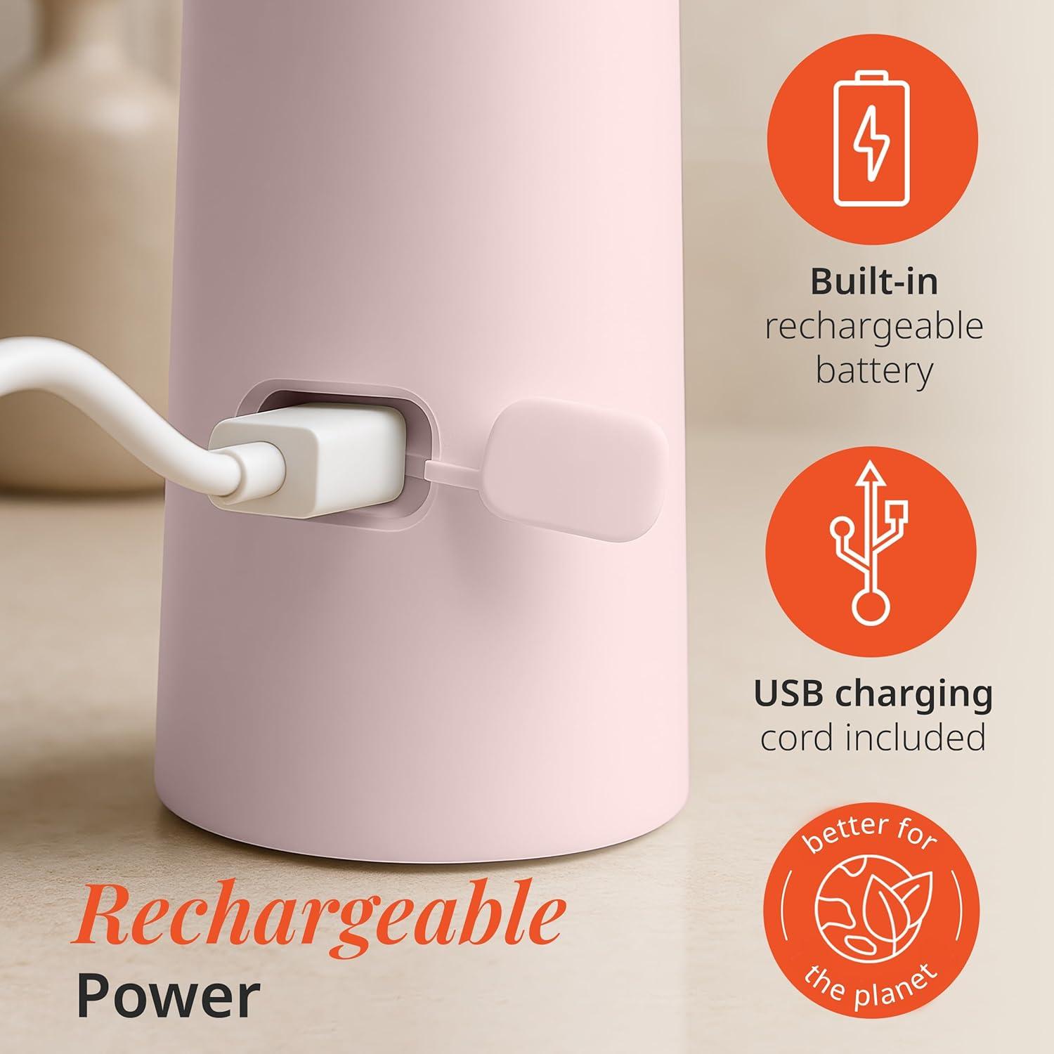 Cepillo Facial Raedia 2.0 Vanity Planet Rosa 4 Cabezales