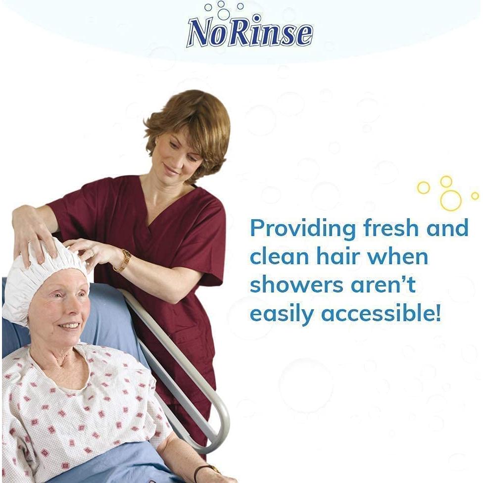 Gorro de Champú Sin Enjuague CleanLife - 1 Cuenta, Libre de Alcohol