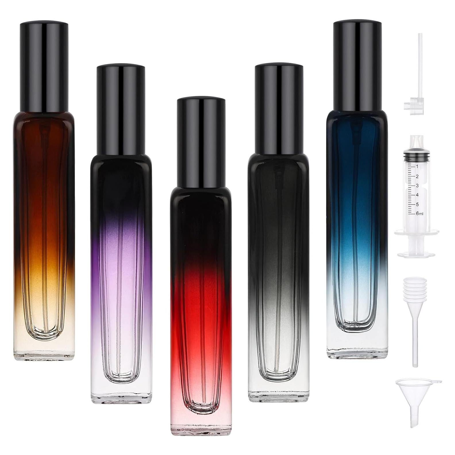 Segbeauty 5 Botellas Rellenables de Atomizador de Perfume 15ml