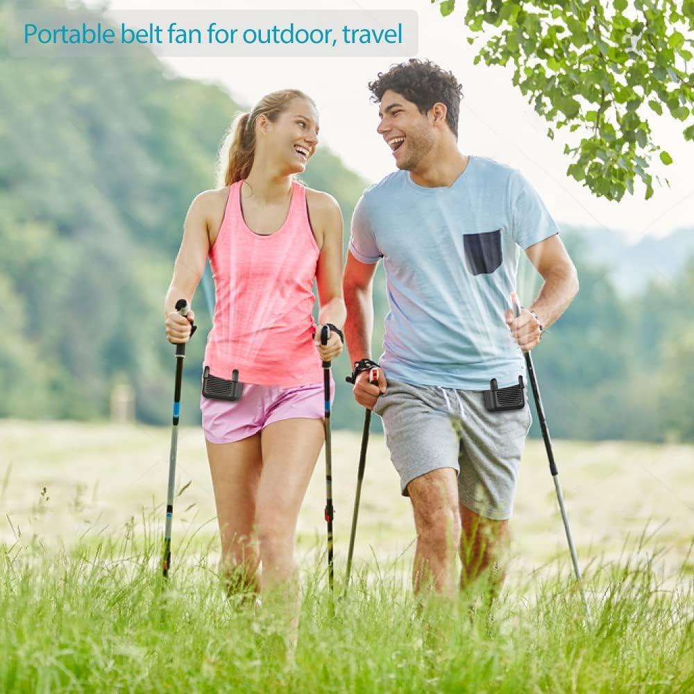 Ventilador Portátil SLENPET 6000mAh 23h 3 Velocidades