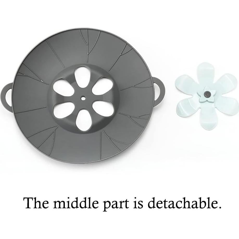 Juego de 3 tapas de silicona URMONA para microondas y cocina