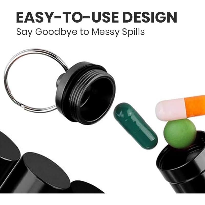 Contenedor de Polvo de Proteína YAFIYGI con Embudo y Pastillero