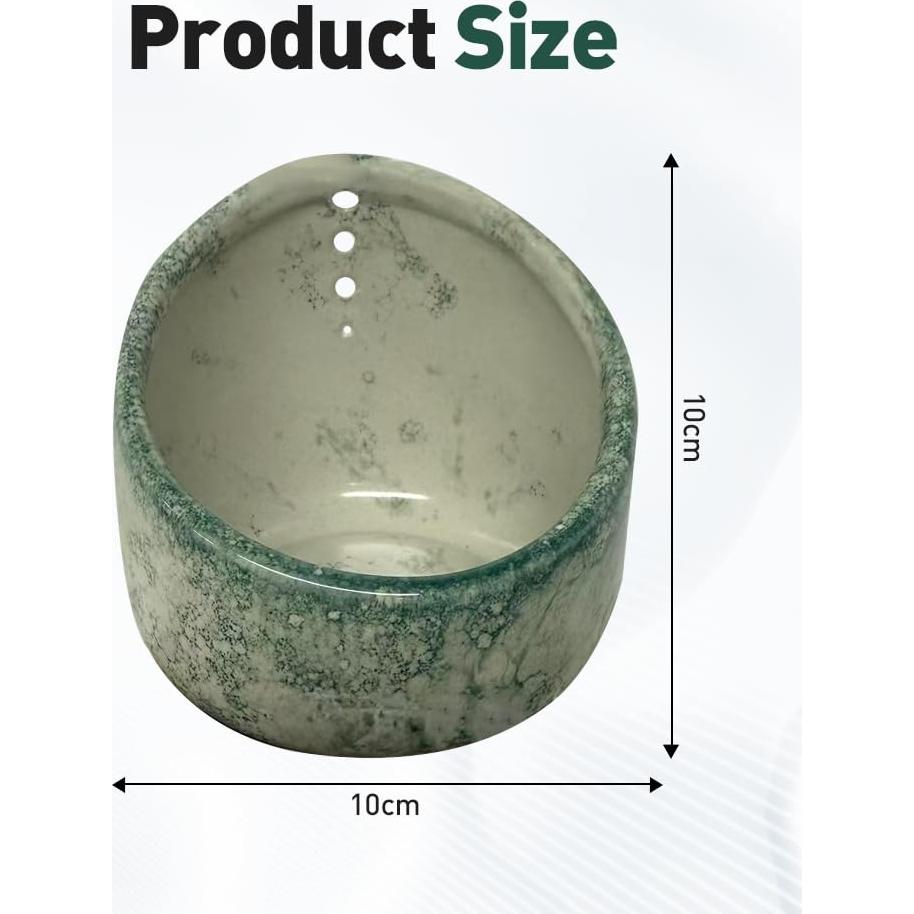 Tazón Deshojador de Hierbas Cerámica Genérico 200g Multifuncional