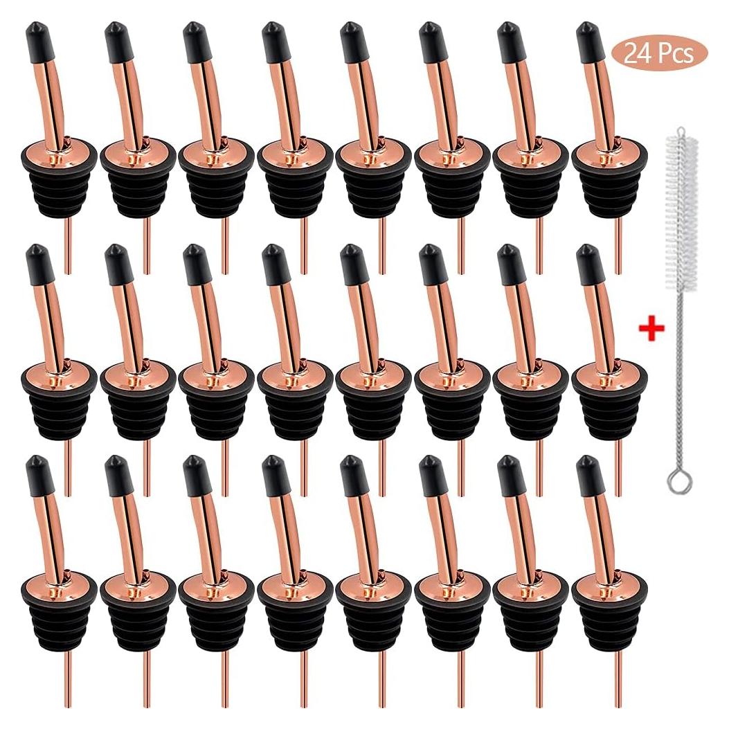 Vertedores de Licor SuproBarware Acero Inoxidable 24 Piezas