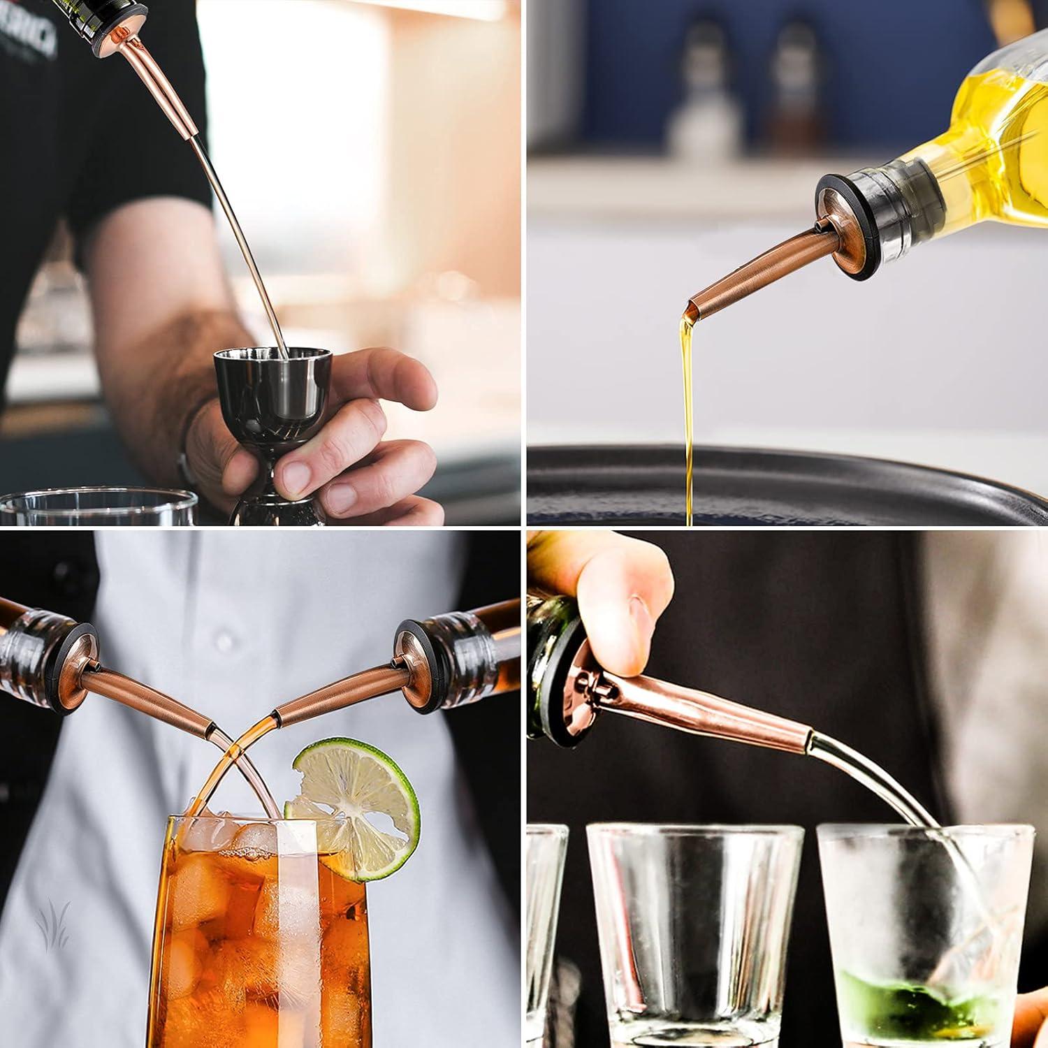 Vertedores de Licor SuproBarware Acero Inoxidable 24 Piezas