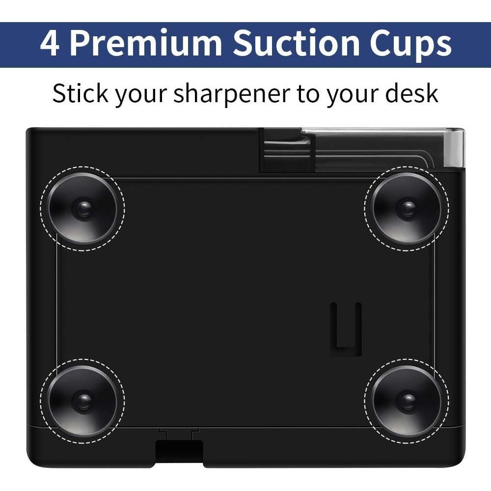 Sacapuntas Eléctrico AFMAT Negro 6-8mm 3 Configuraciones