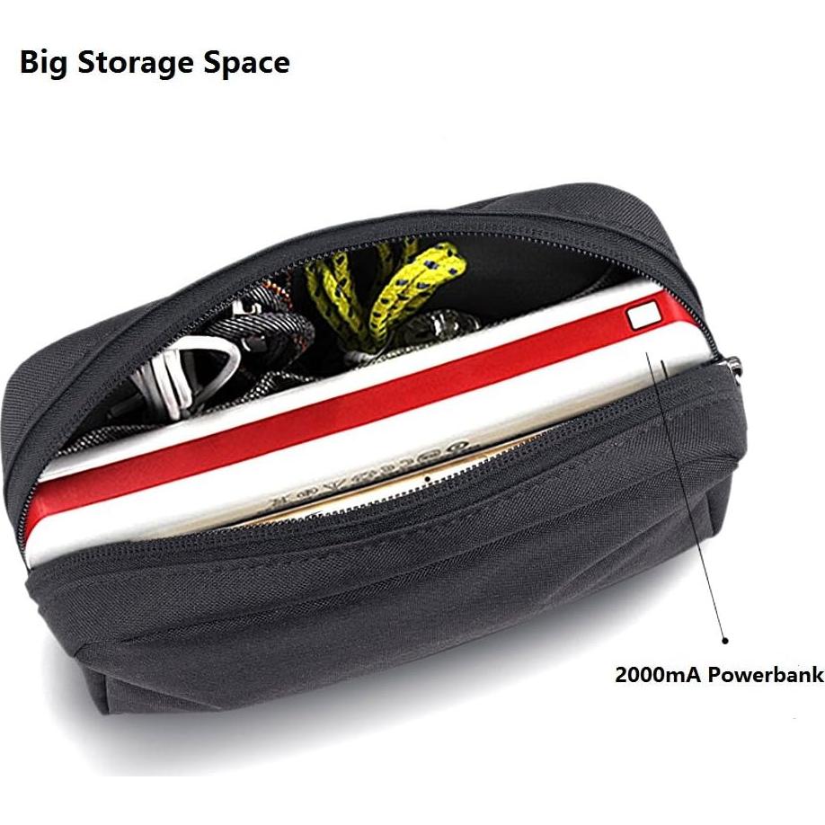 Funda de Transporte Suave ERCRYSTO Grande Negra - Accesorios Electrónicos