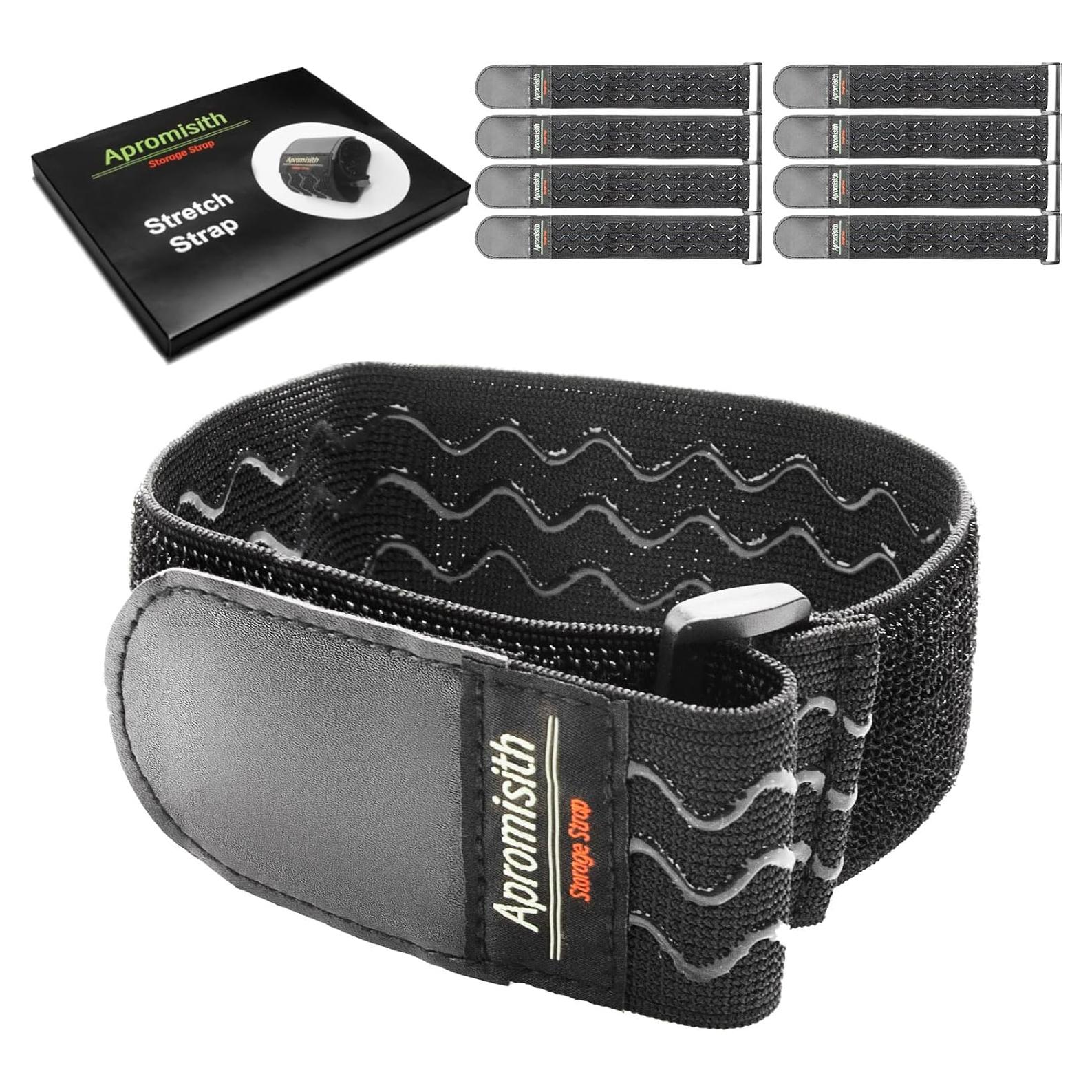 Correas Elásticas de Almacenamiento Apromisith 30.48 cm - Paquete de 8