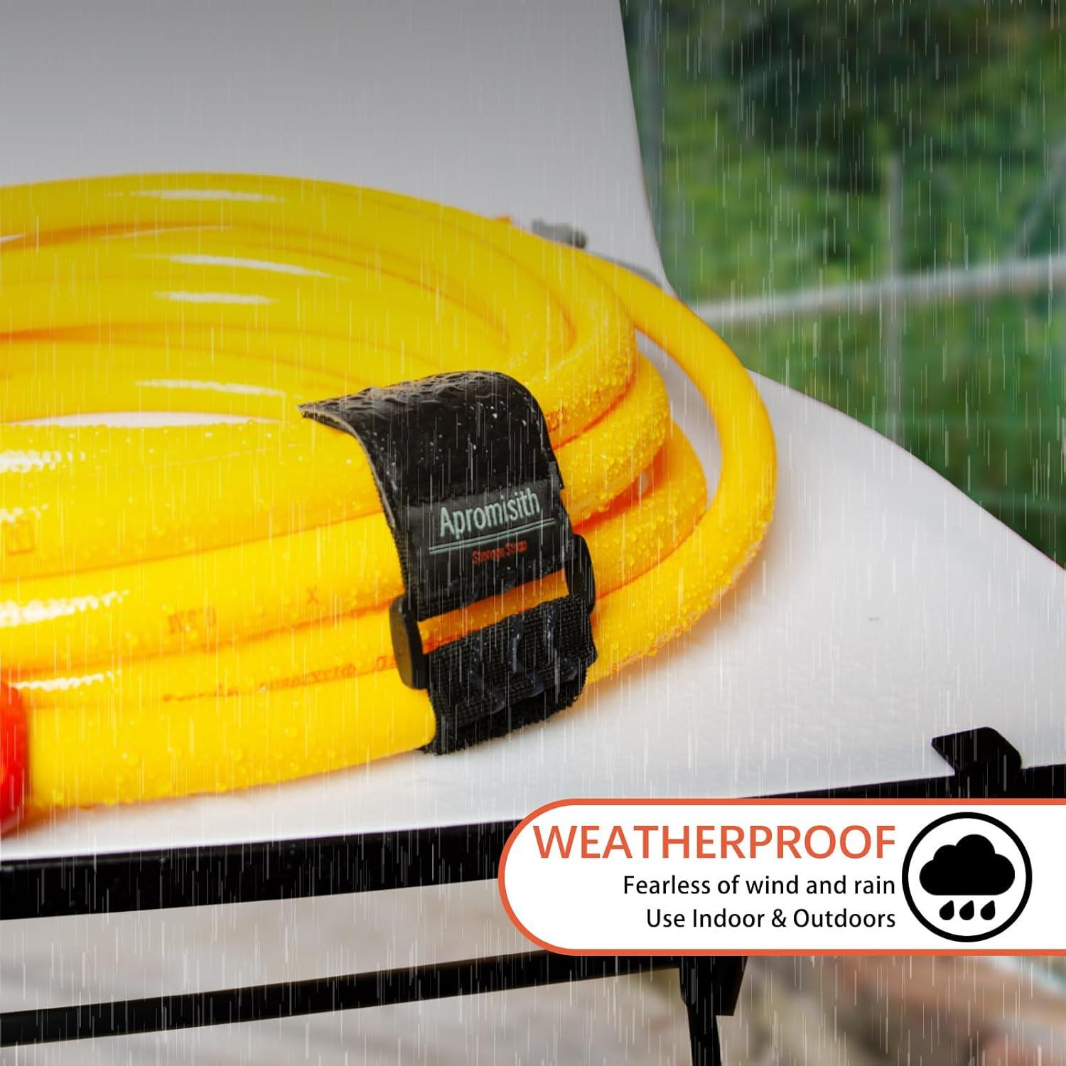 Correas Elásticas de Almacenamiento Apromisith 30.48 cm - Paquete de 8