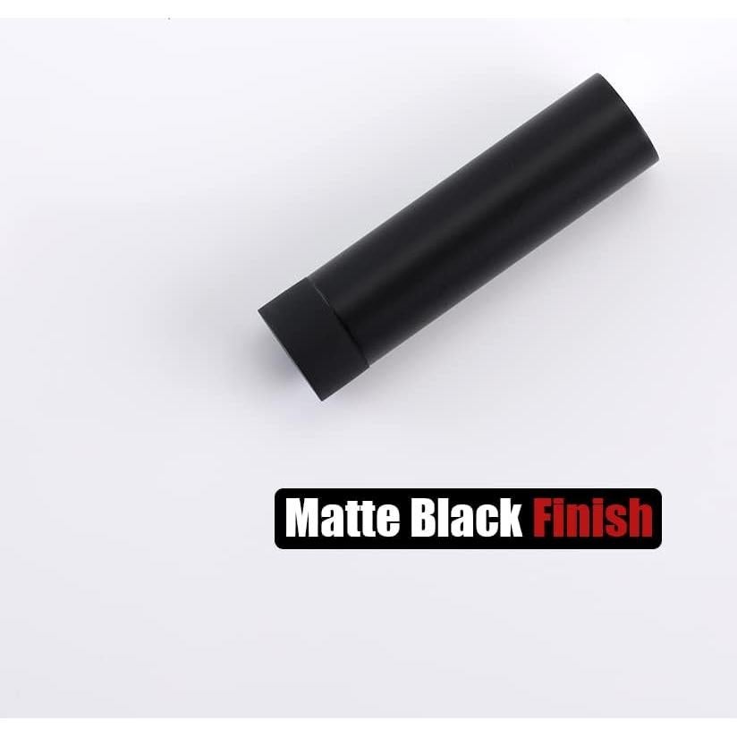 Tope de Puerta JQK 304 Acero Inoxidable Negro Mate - 8 Piezas