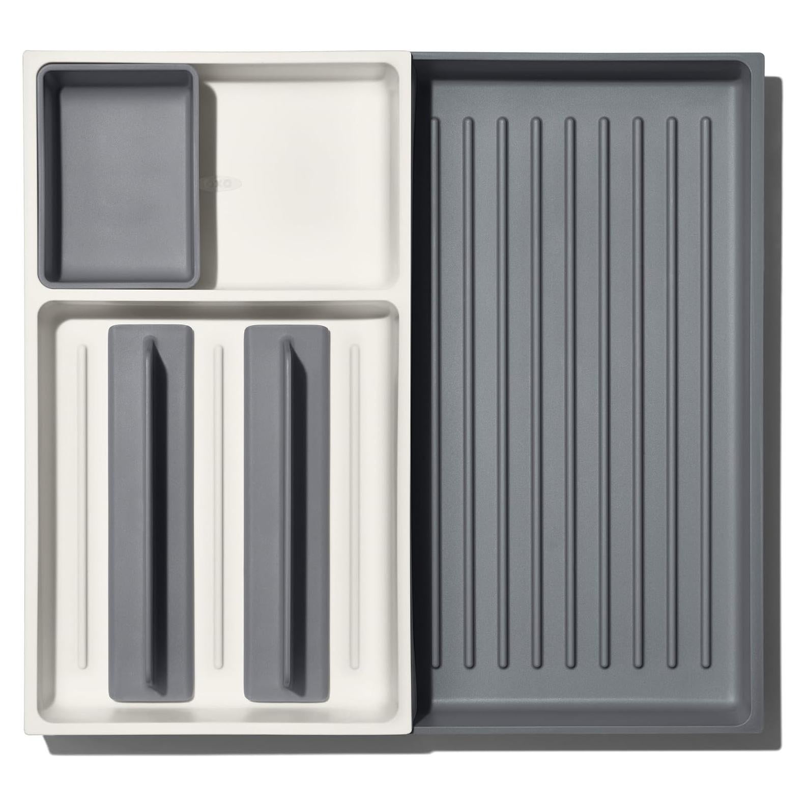 Organizador de Cajón OXO Good Grips Grande Expandible Blanco