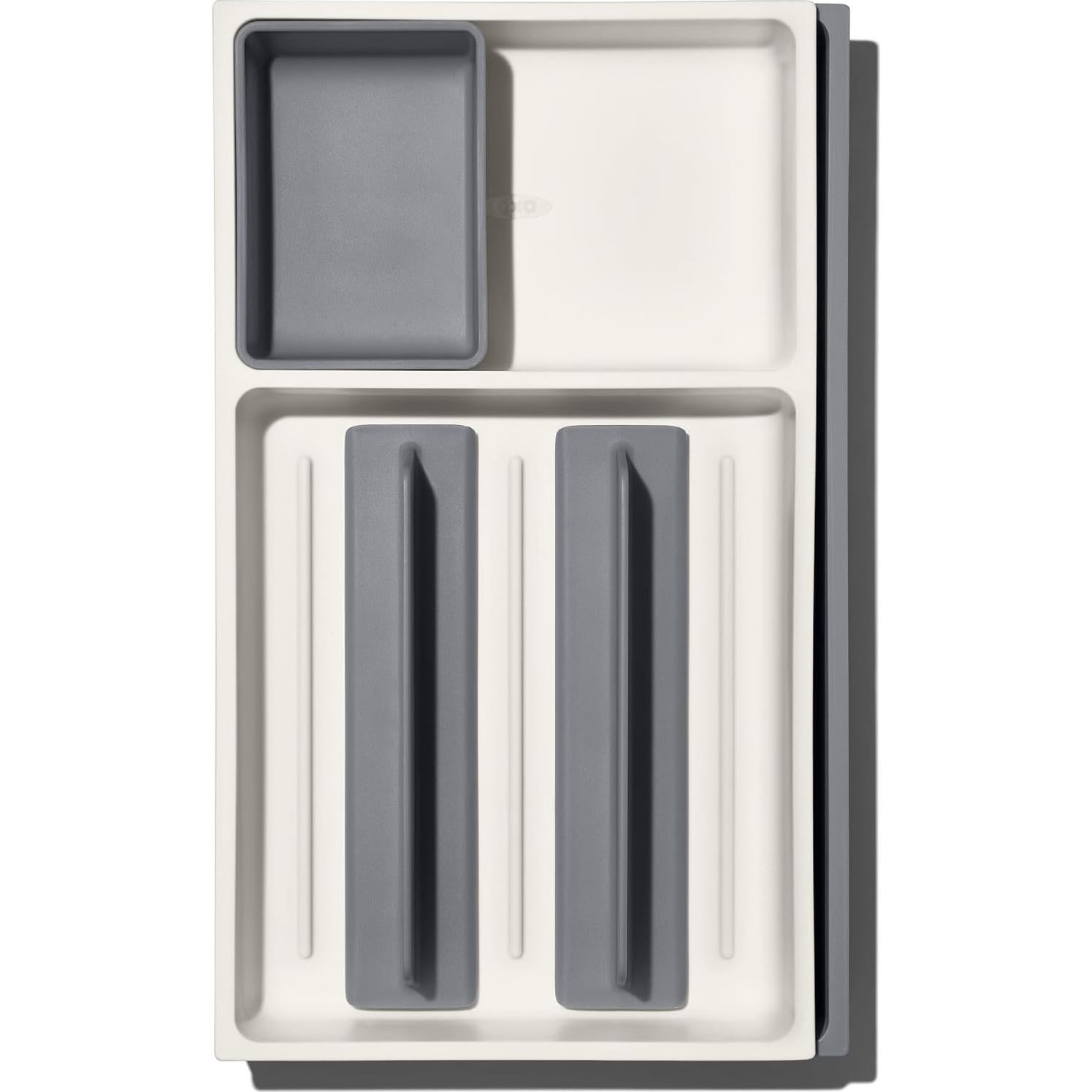 Organizador de Cajón OXO Good Grips Grande Expandible Blanco